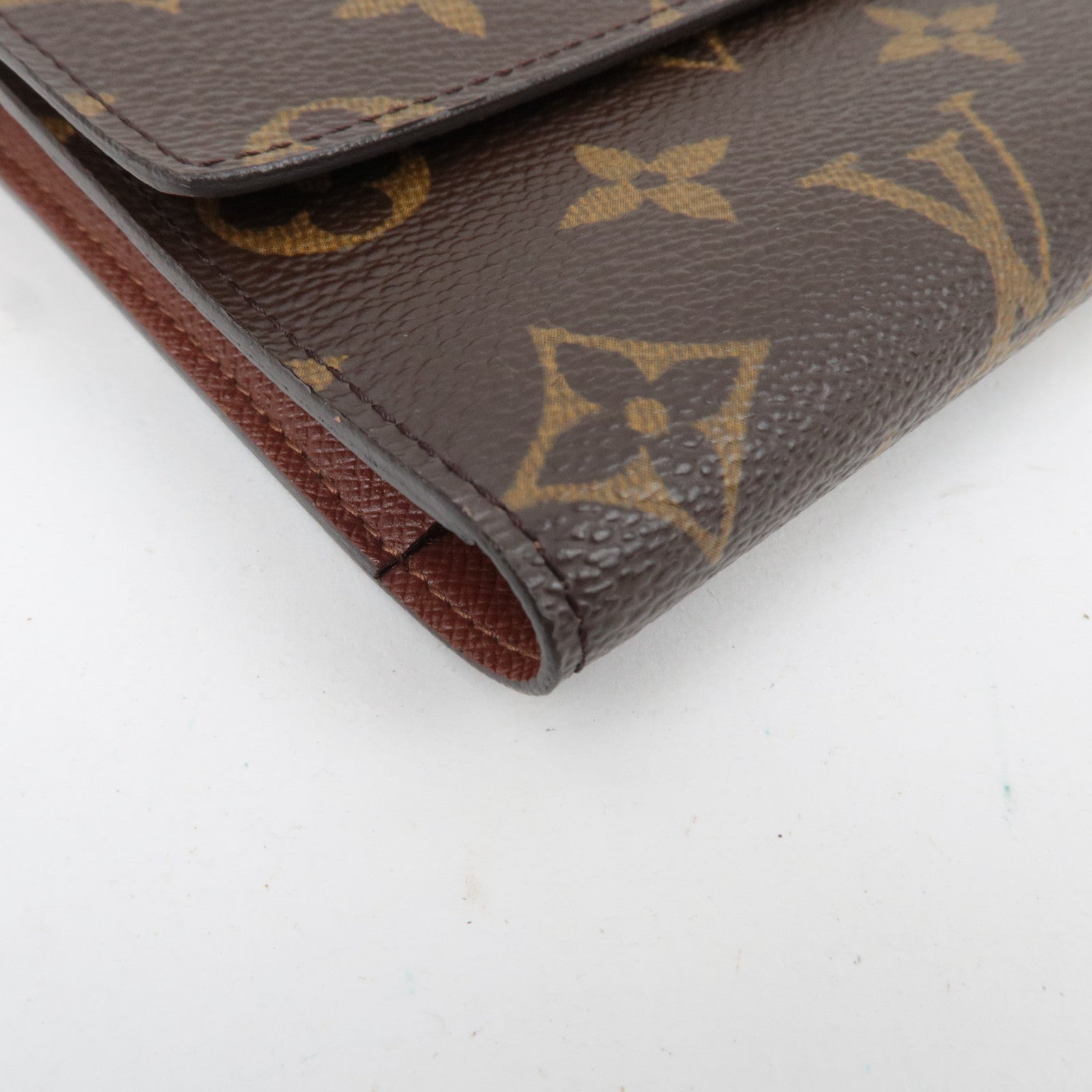 Louis Vuitton Monogram Portefeuille International Long Wallet M61217 TH0093