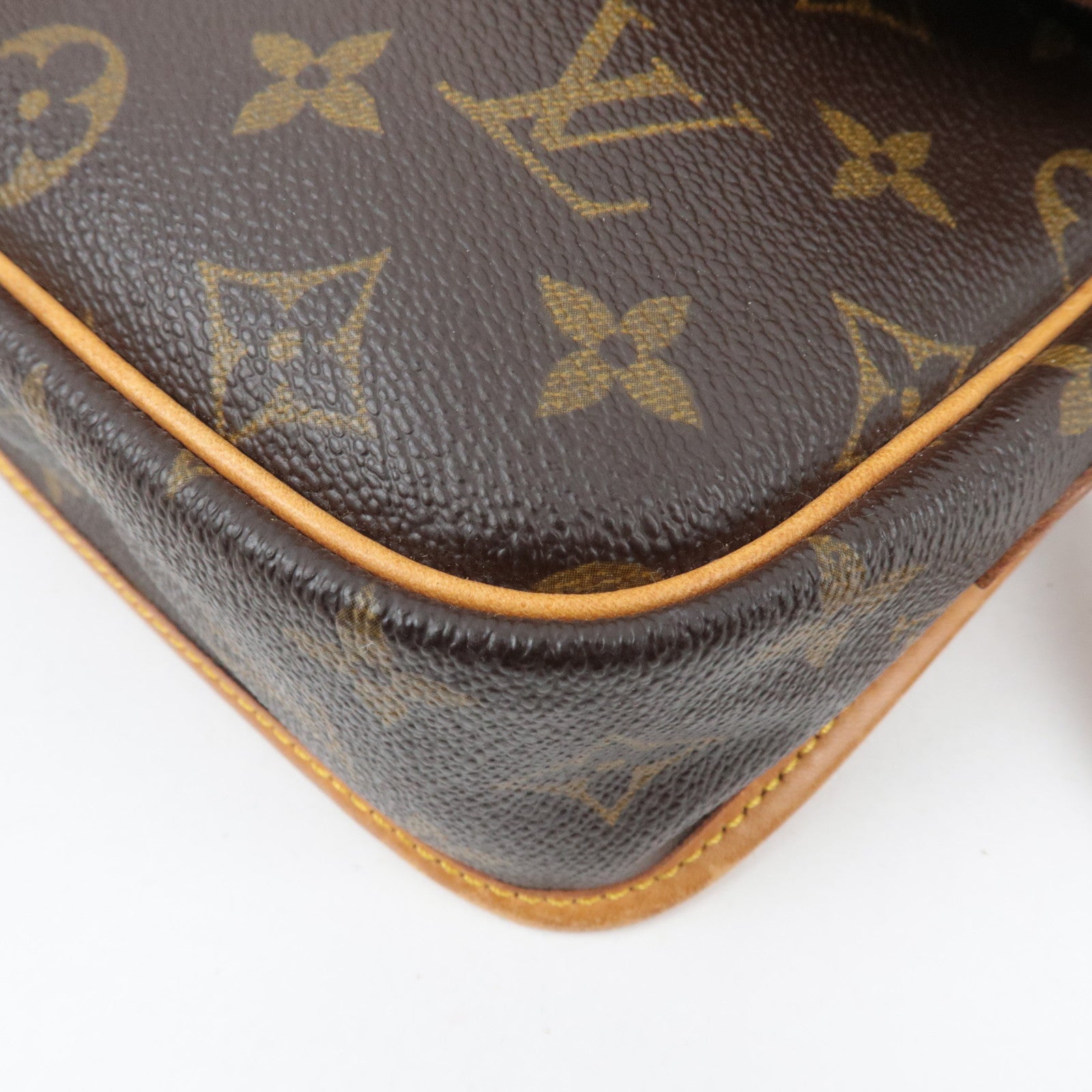 Louis Vuitton Monogram Gibeciere PM Shoulder Bag M42248 AR1913