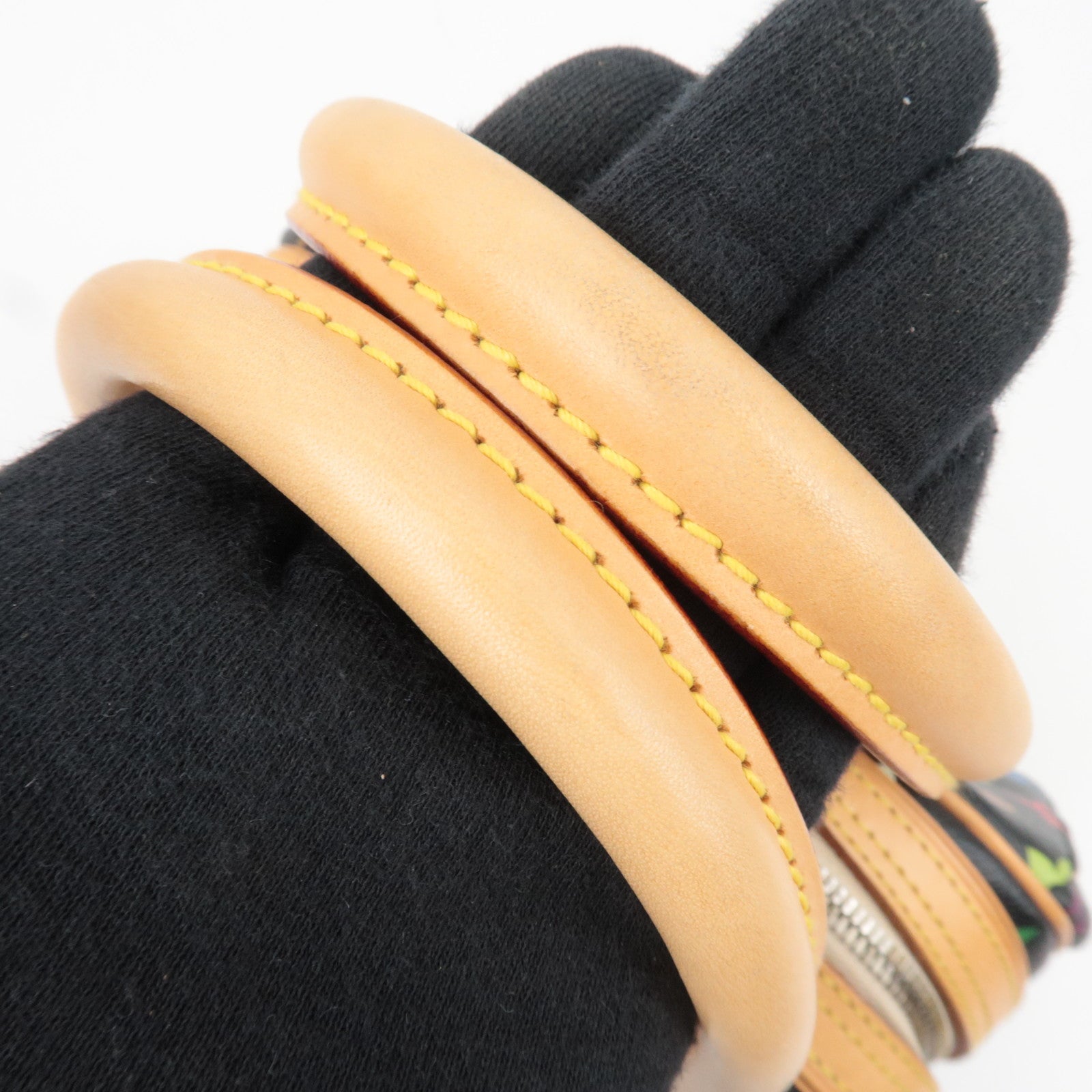 Louis Vuitton Monogram Multicolor Priscilla Leather Handbag Noir M40097 SP1016 *Dust bag