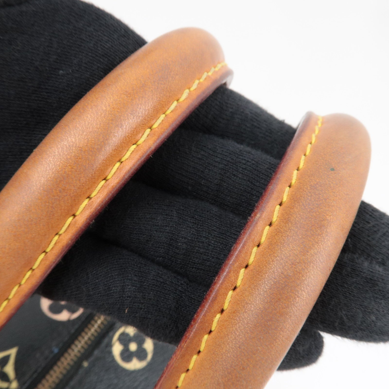 Louis Vuitton Monogram Multicolor Speedy 30 Handbag Noir M92642 SP0192 *Clochette, Key