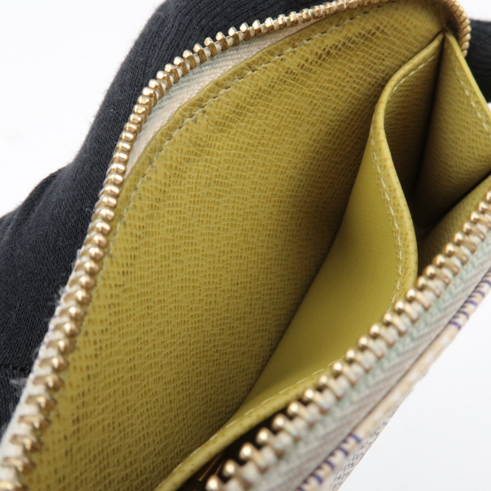 Louis Vuitton Damier Azur Label Collection Pochette Cles Coin Case Complice N63085 CT4039