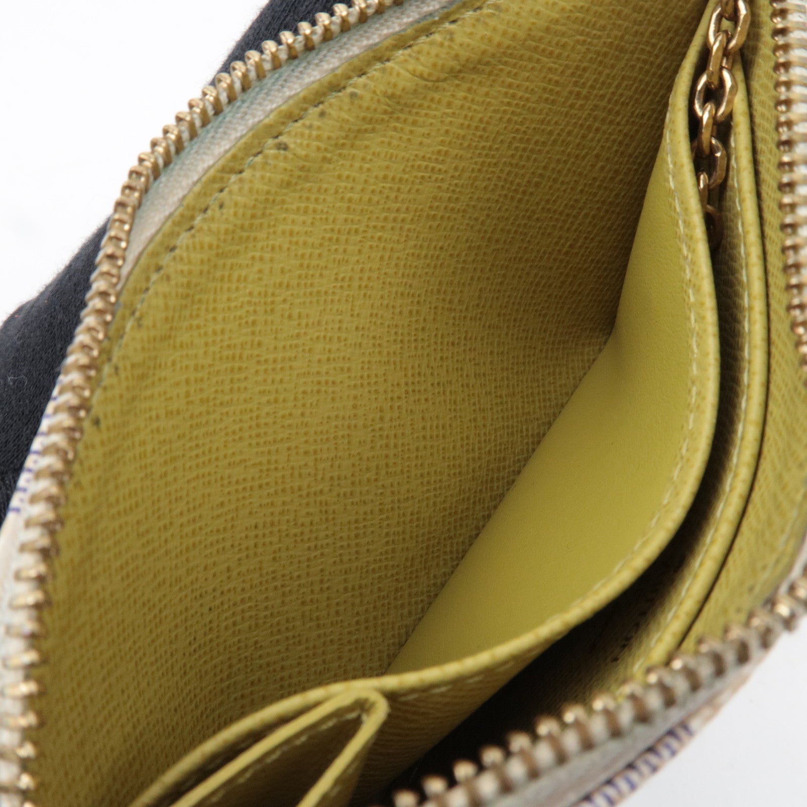 Louis Vuitton Damier Azur Label Collection Pochette Cles Coin Case Complice N63085 CT4039