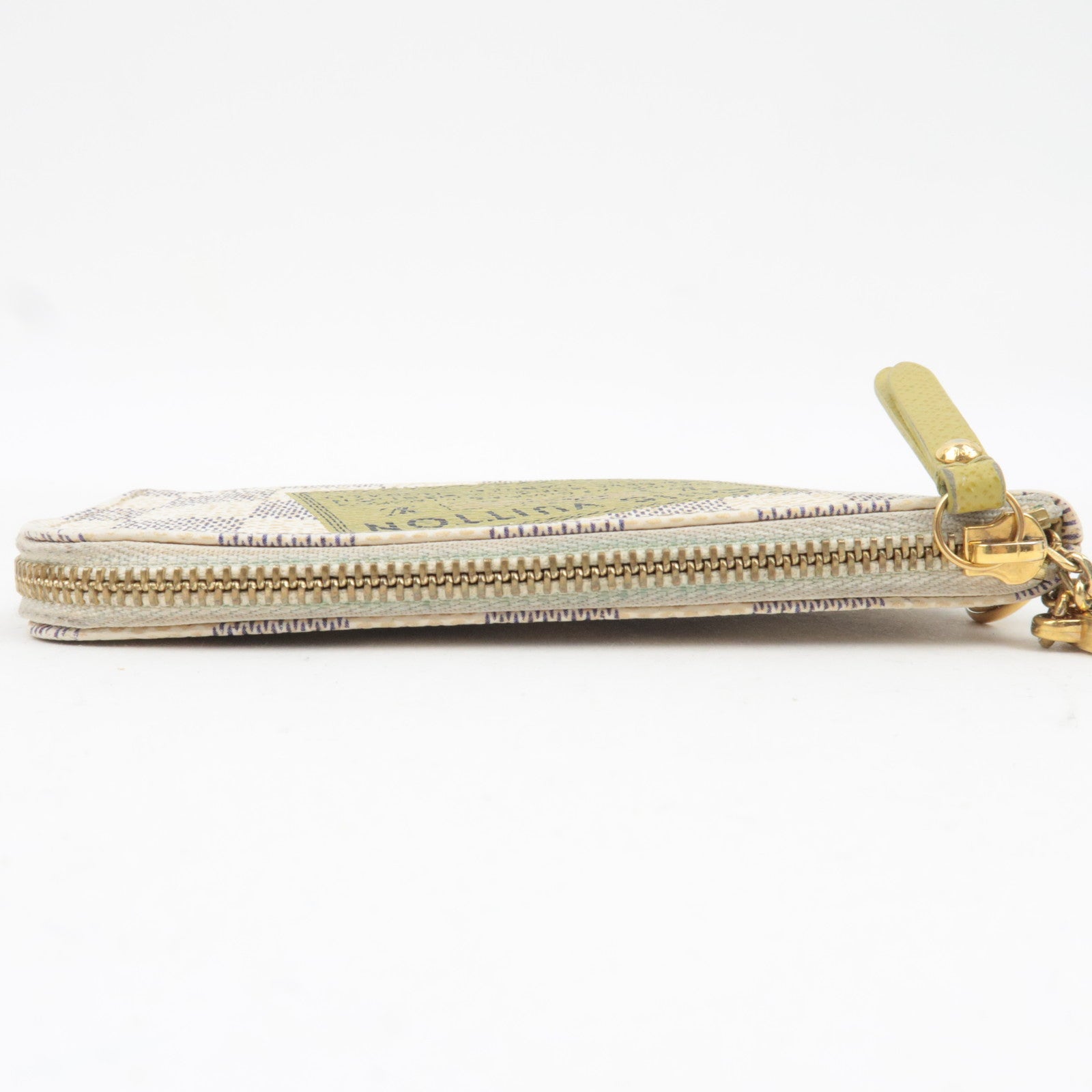 Louis Vuitton Damier Azur Label Collection Pochette Cles Coin Case Complice N63085 CT4039