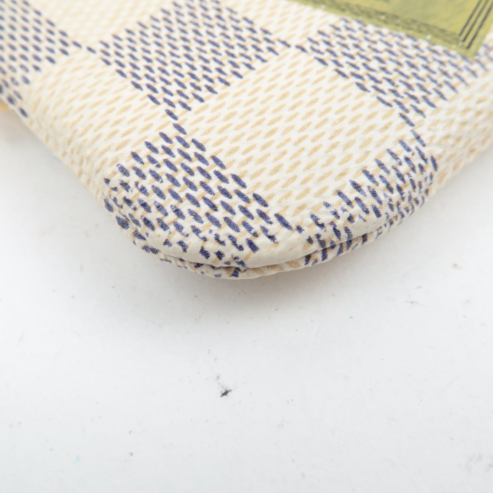 Louis Vuitton Damier Azur Label Collection Pochette Cles Coin Case Complice N63085 CT4039