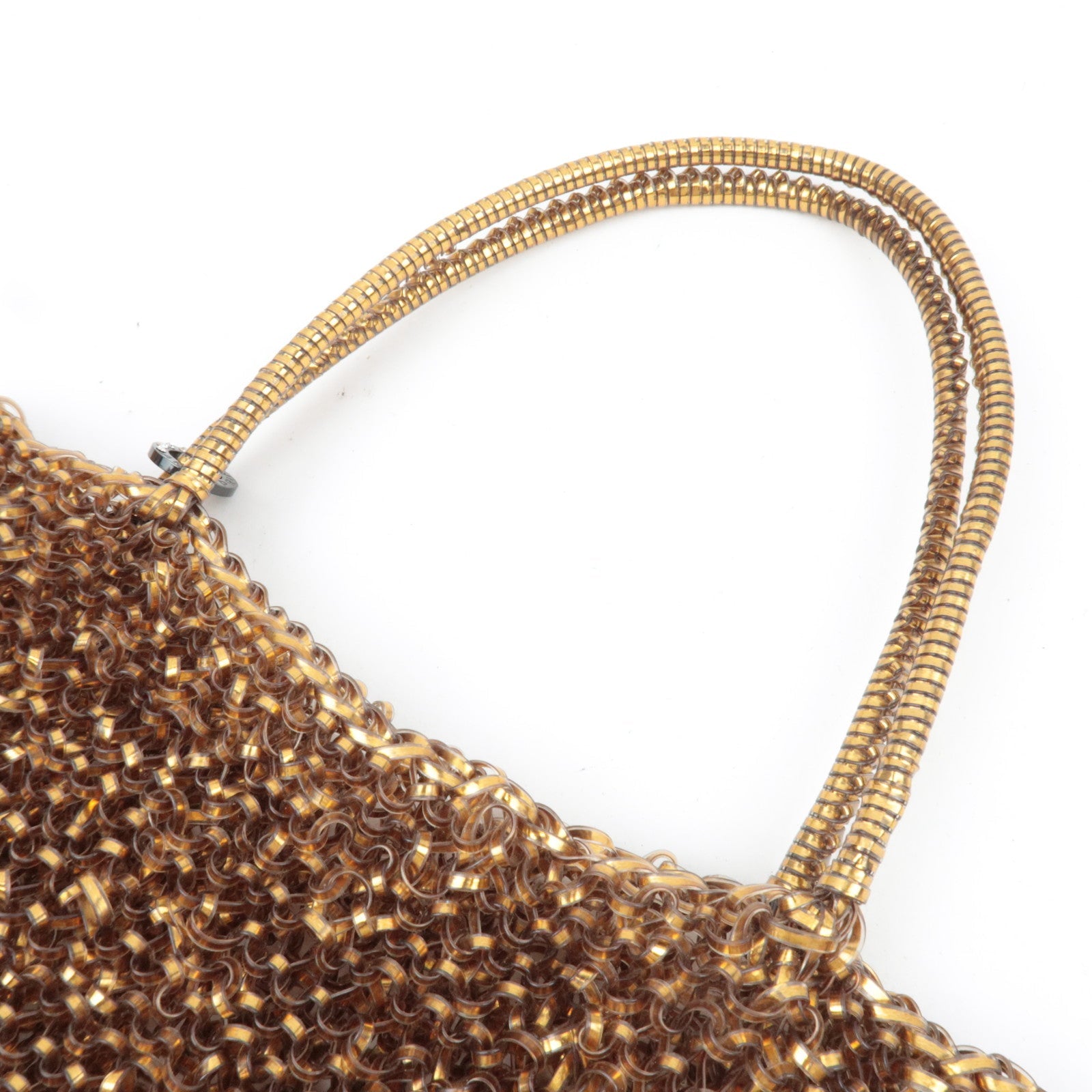 ANTEPRIMA Wire Handbag PVC Gold