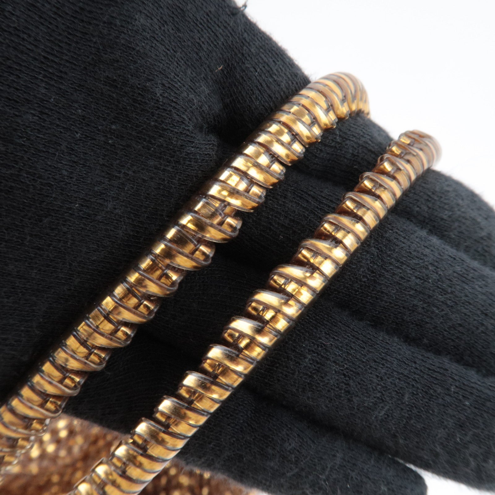 ANTEPRIMA Wire Handbag PVC Gold