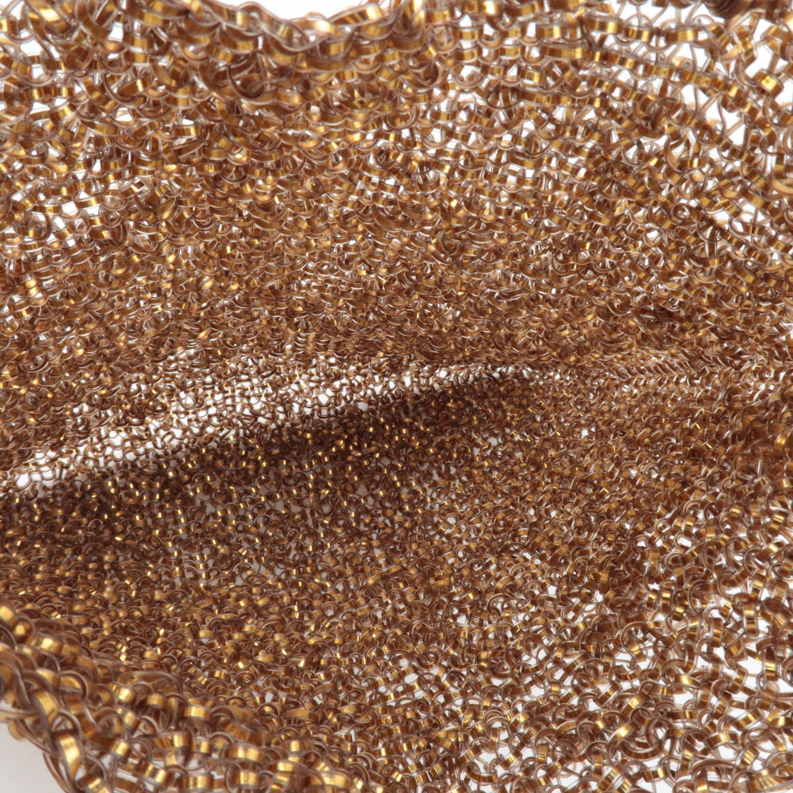 ANTEPRIMA Wire Handbag PVC Gold