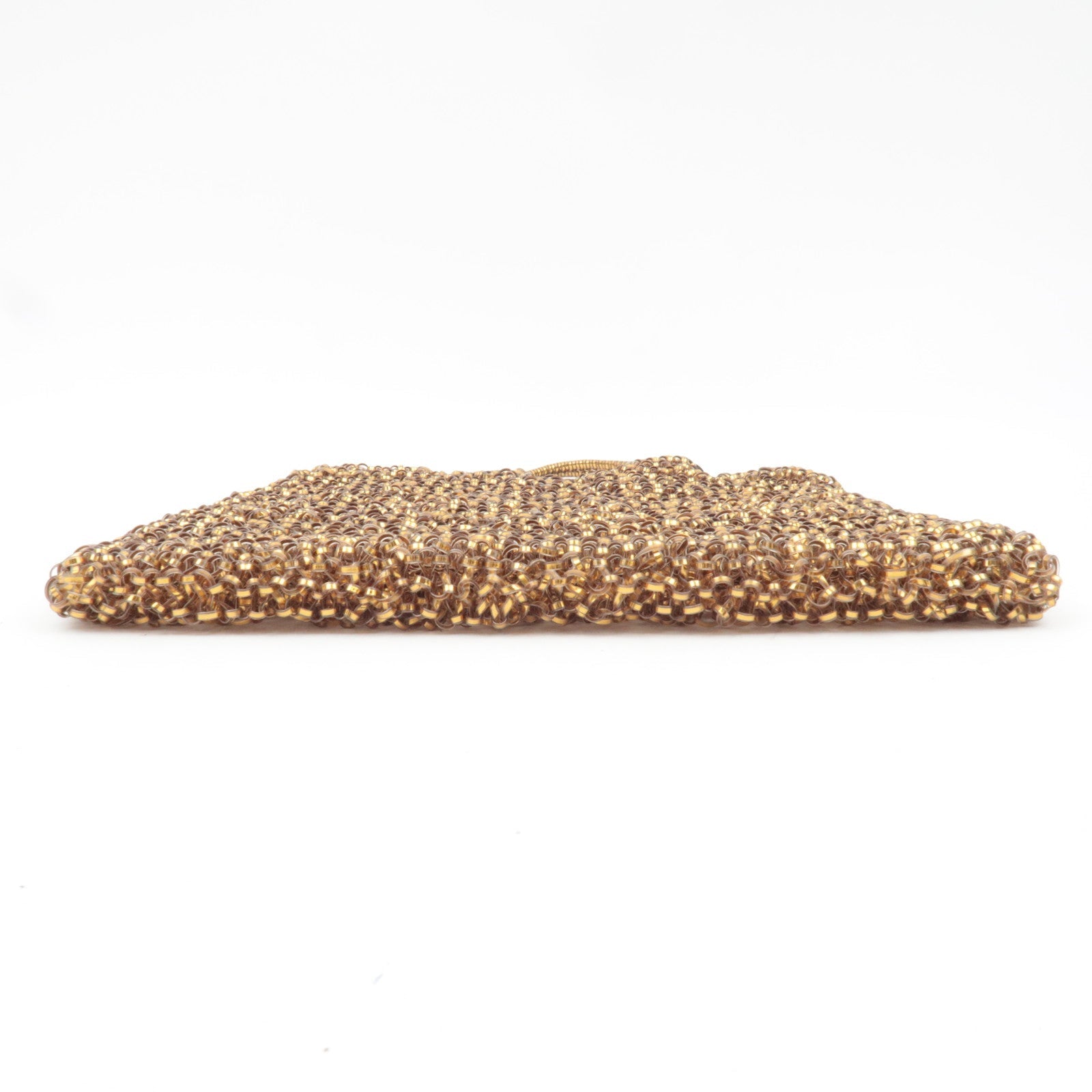 ANTEPRIMA Wire Handbag PVC Gold