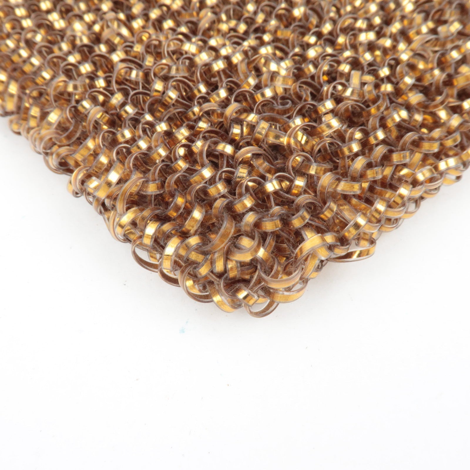 ANTEPRIMA Wire Handbag PVC Gold