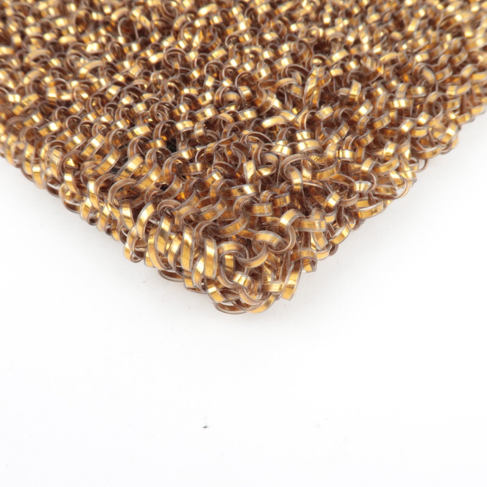 ANTEPRIMA Wire Handbag PVC Gold