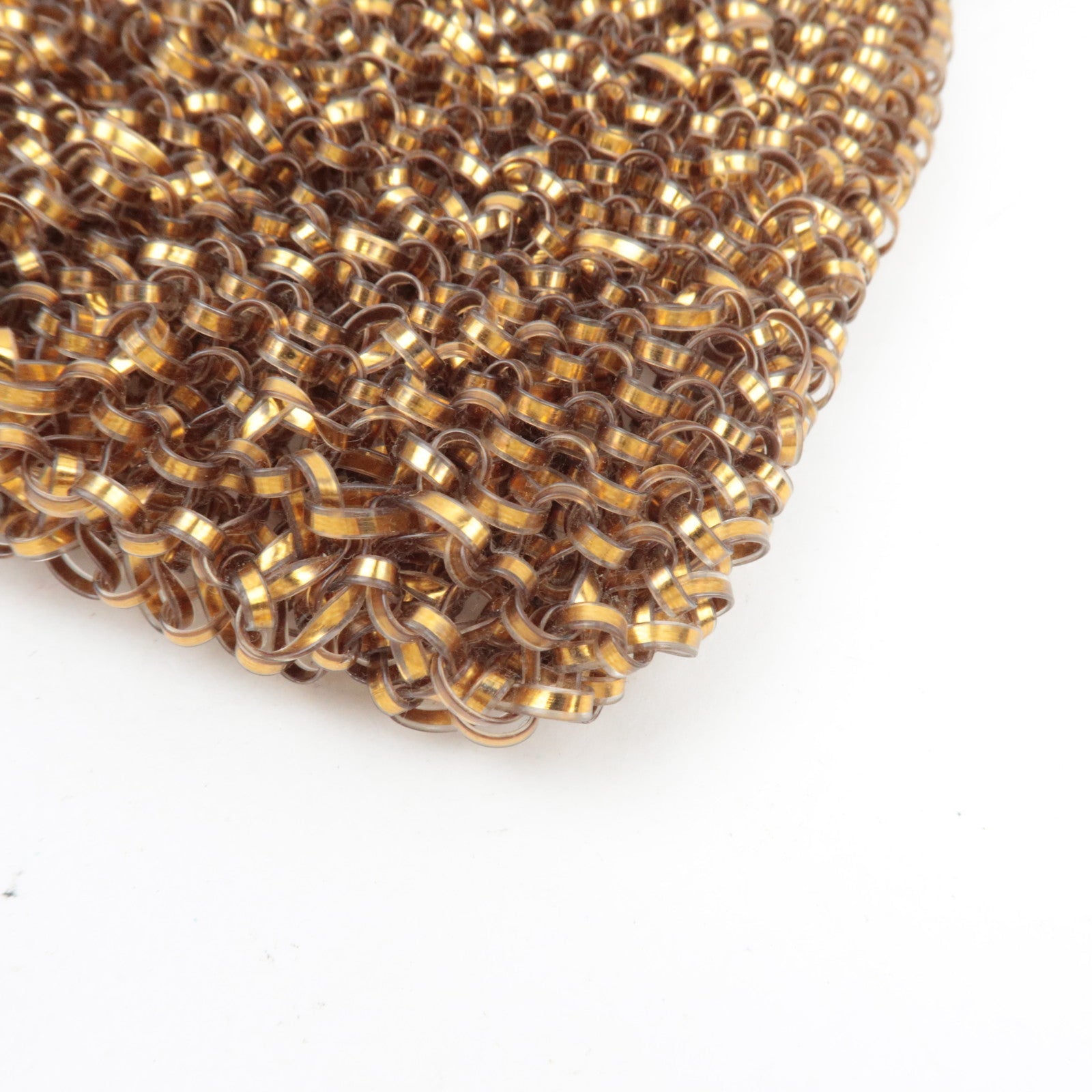 ANTEPRIMA Wire Handbag PVC Gold