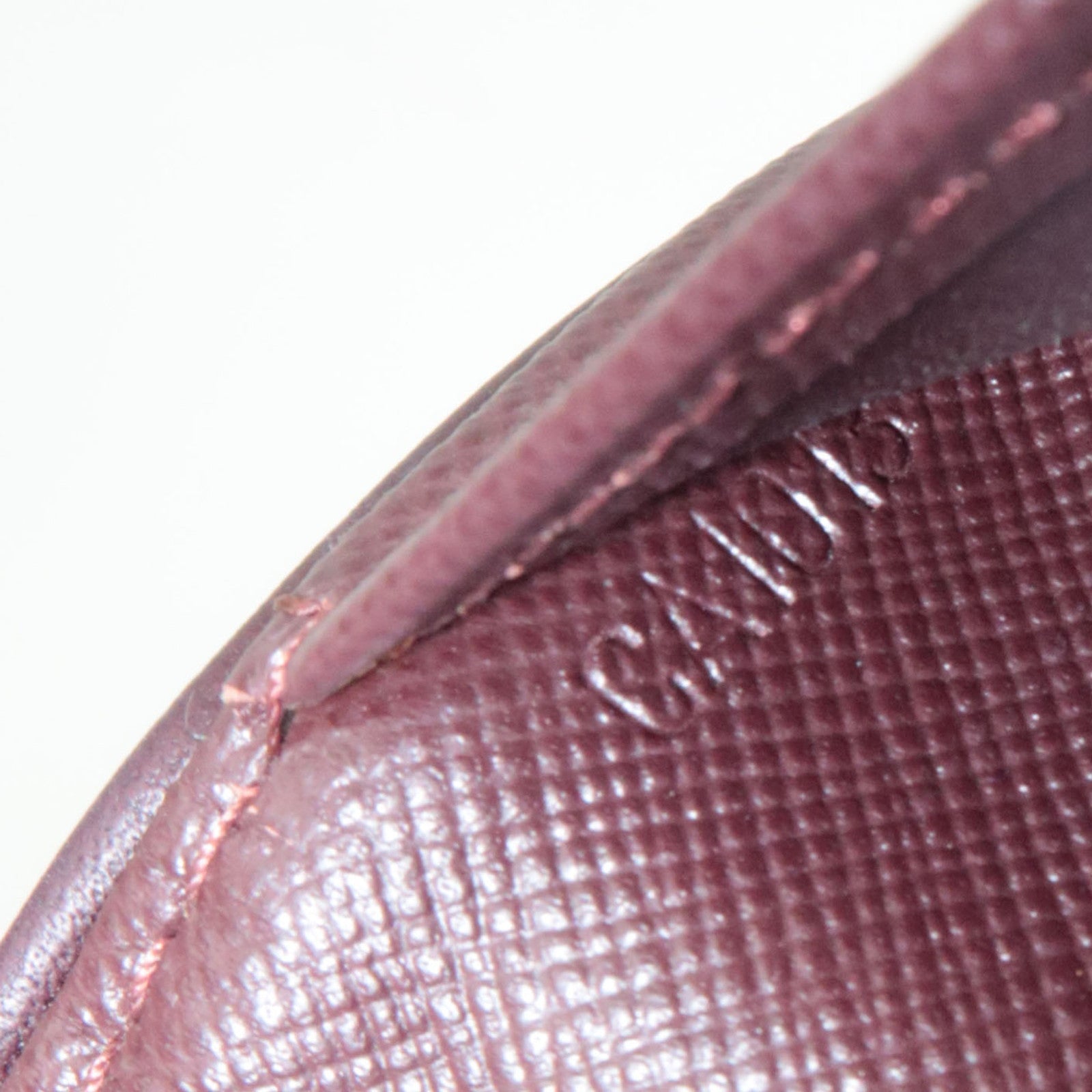 Louis Vuitton Monogram Mini Porte Tresor International Long Wallet Cerise M92244 CA1013 *Box, Dust bag