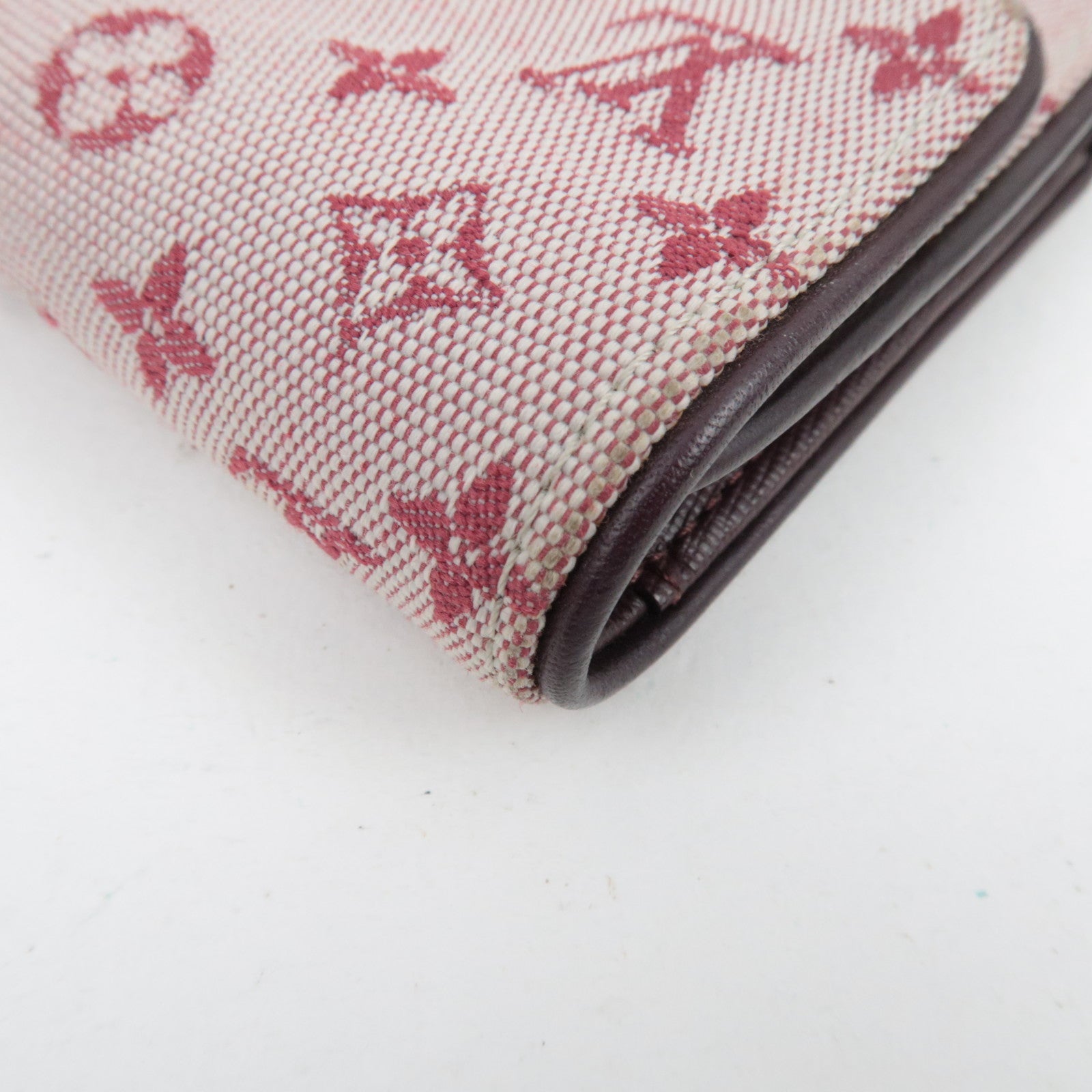 Louis Vuitton Monogram Mini Porte Tresor International Long Wallet Cerise M92244 CA1013 *Box, Dust bag