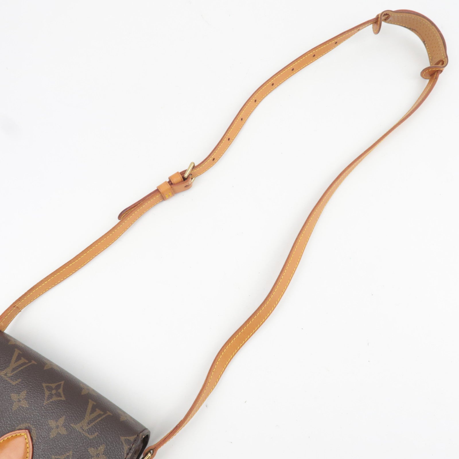 Louis Vuitton Monogram Saint Cloud PM Shoulder Bag M51244 8906VI