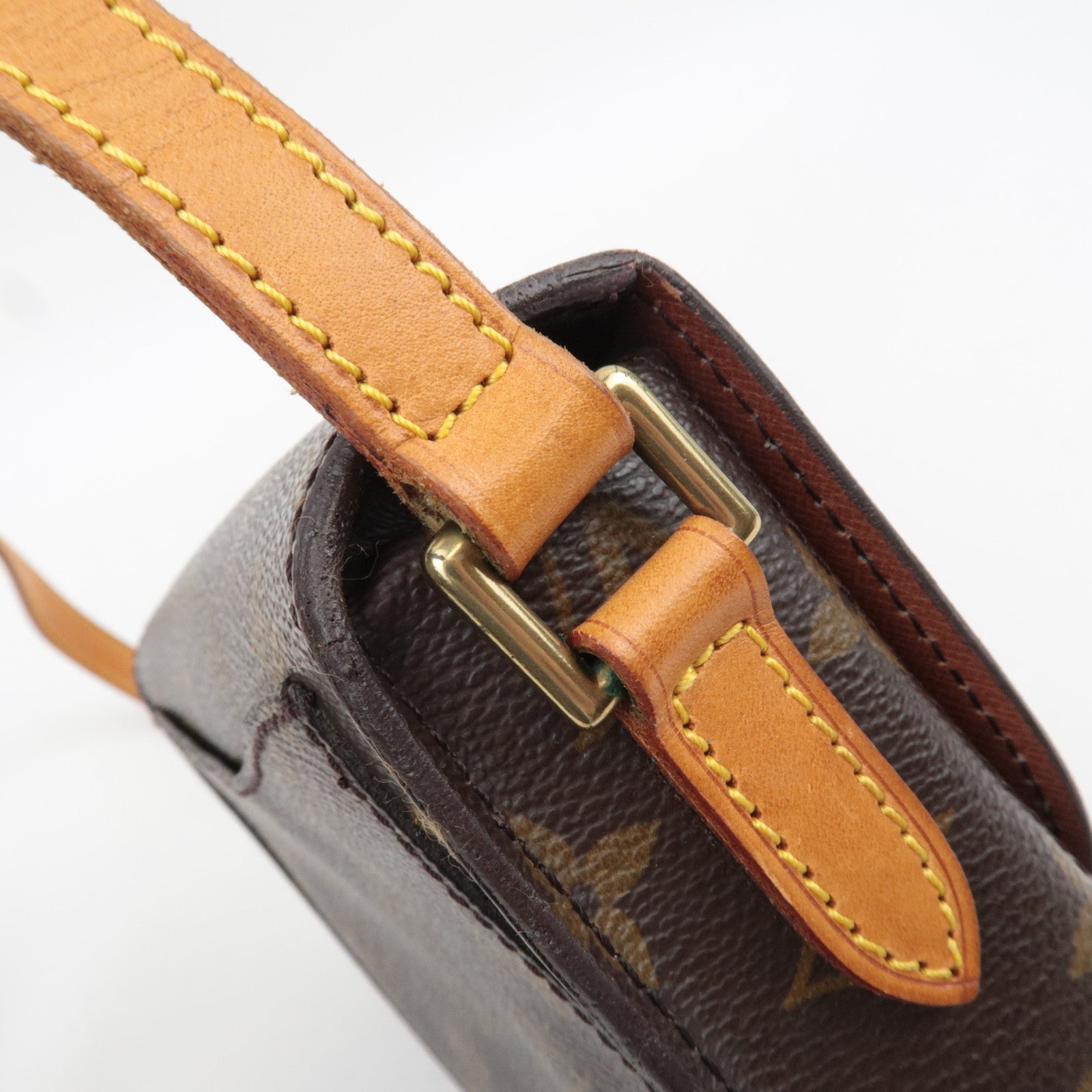 Louis Vuitton Monogram Saint Cloud PM Shoulder Bag M51244 8906VI