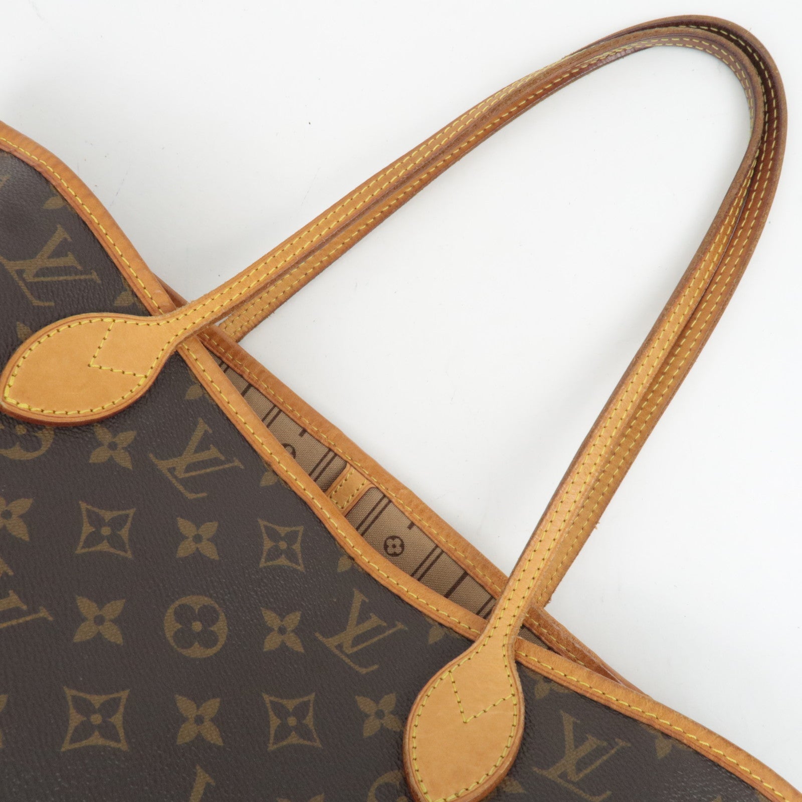 Louis Vuitton Monogram Neverfull MM Tote Bag M40156 VI4058