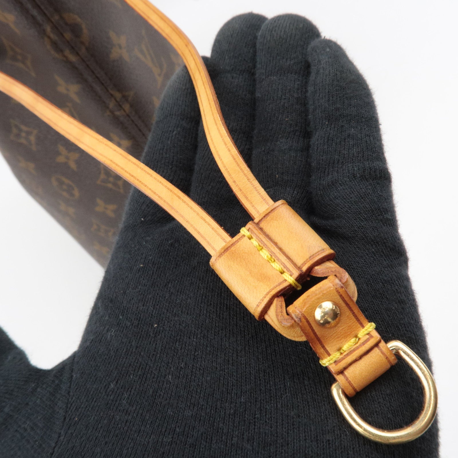 Louis Vuitton Monogram Neverfull MM Tote Bag M40156 VI4058