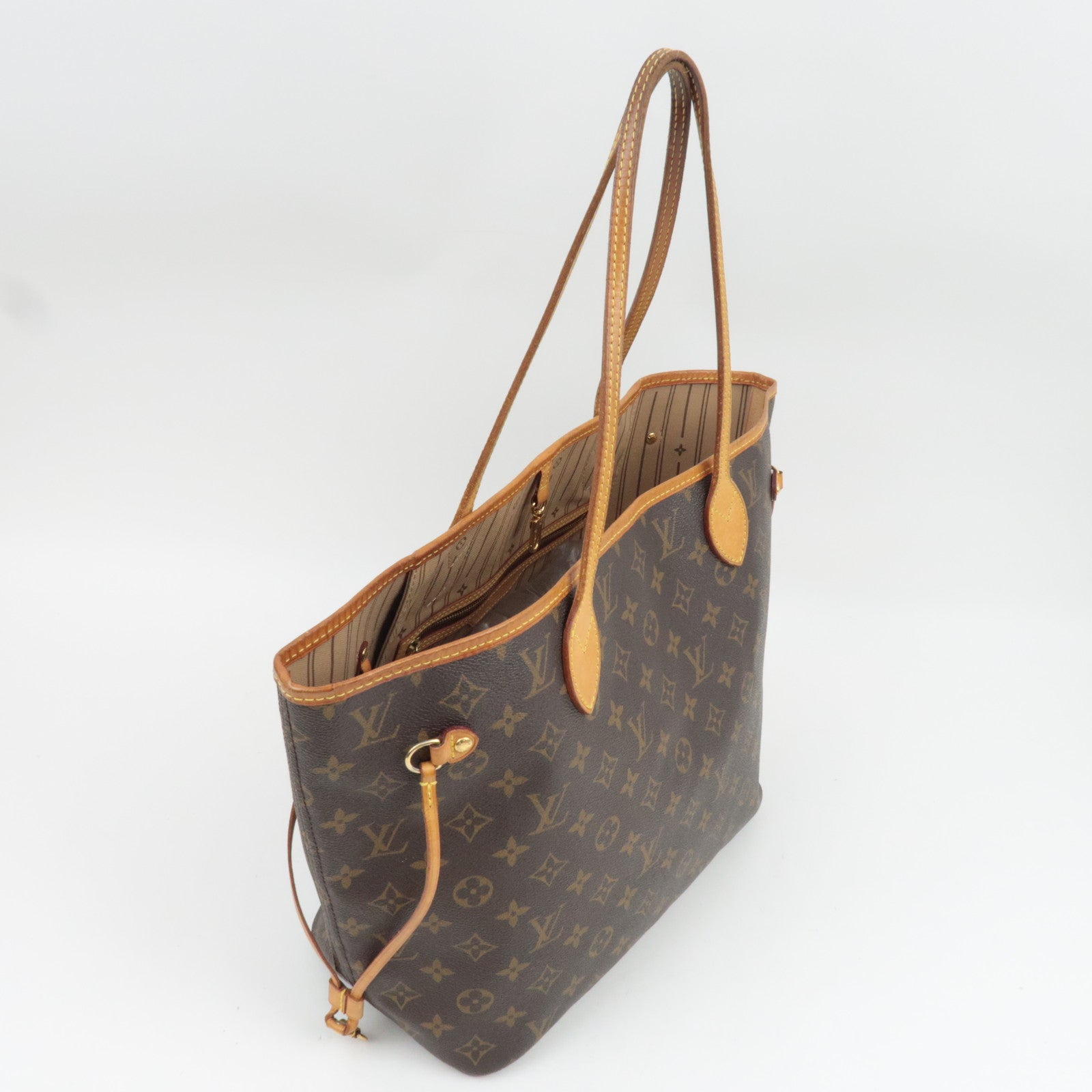 Louis Vuitton Monogram Neverfull MM Tote Bag M40156 VI4058