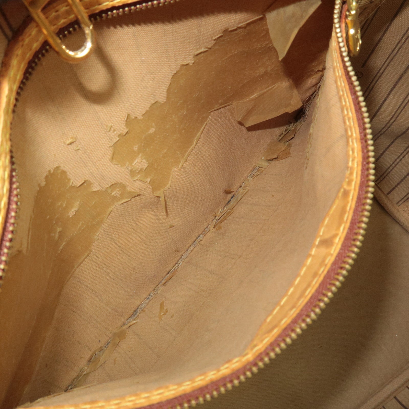 Louis Vuitton Monogram Neverfull GM Tote Bag M40157 FL2057