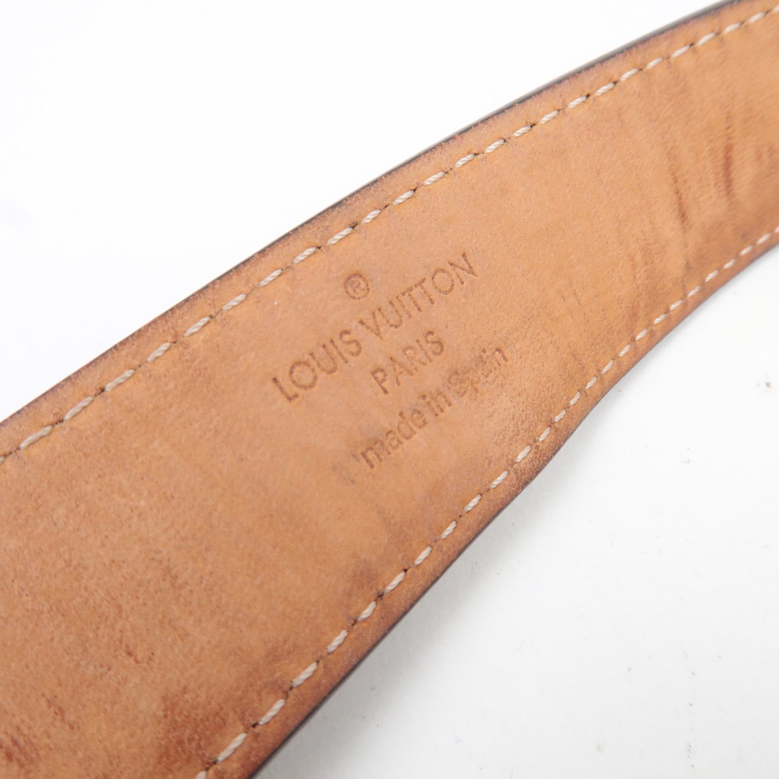 Louis Vuitton Monogram Ceinture LV Belt 85/34 M6879 CA1190