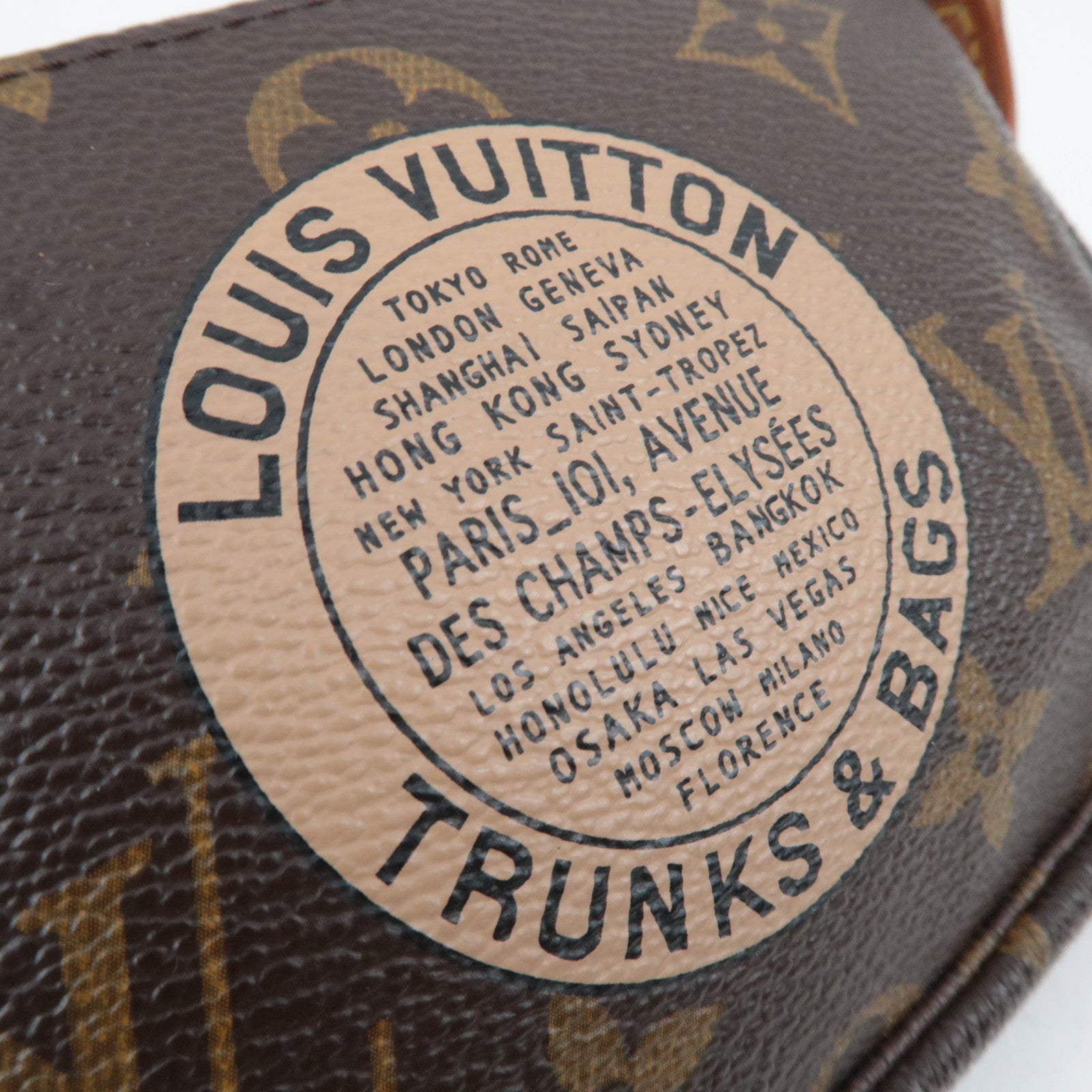 Louis Vuitton Monogram T&B Mini Pochette Accessoires Mini Handbag M60153 FL3017