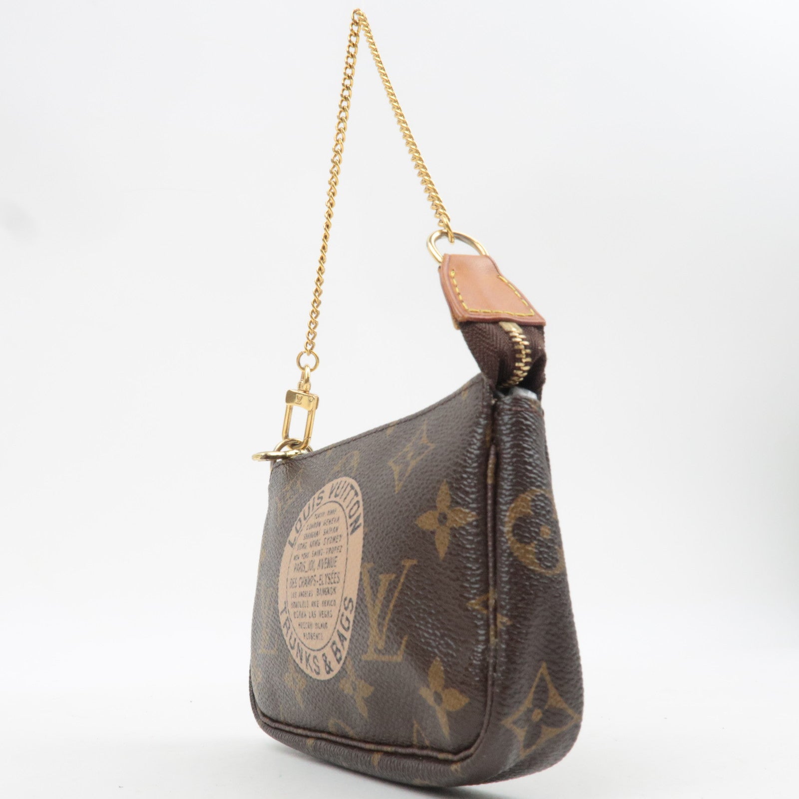 Louis Vuitton Monogram T&B Mini Pochette Accessoires Mini Handbag M60153 FL3017