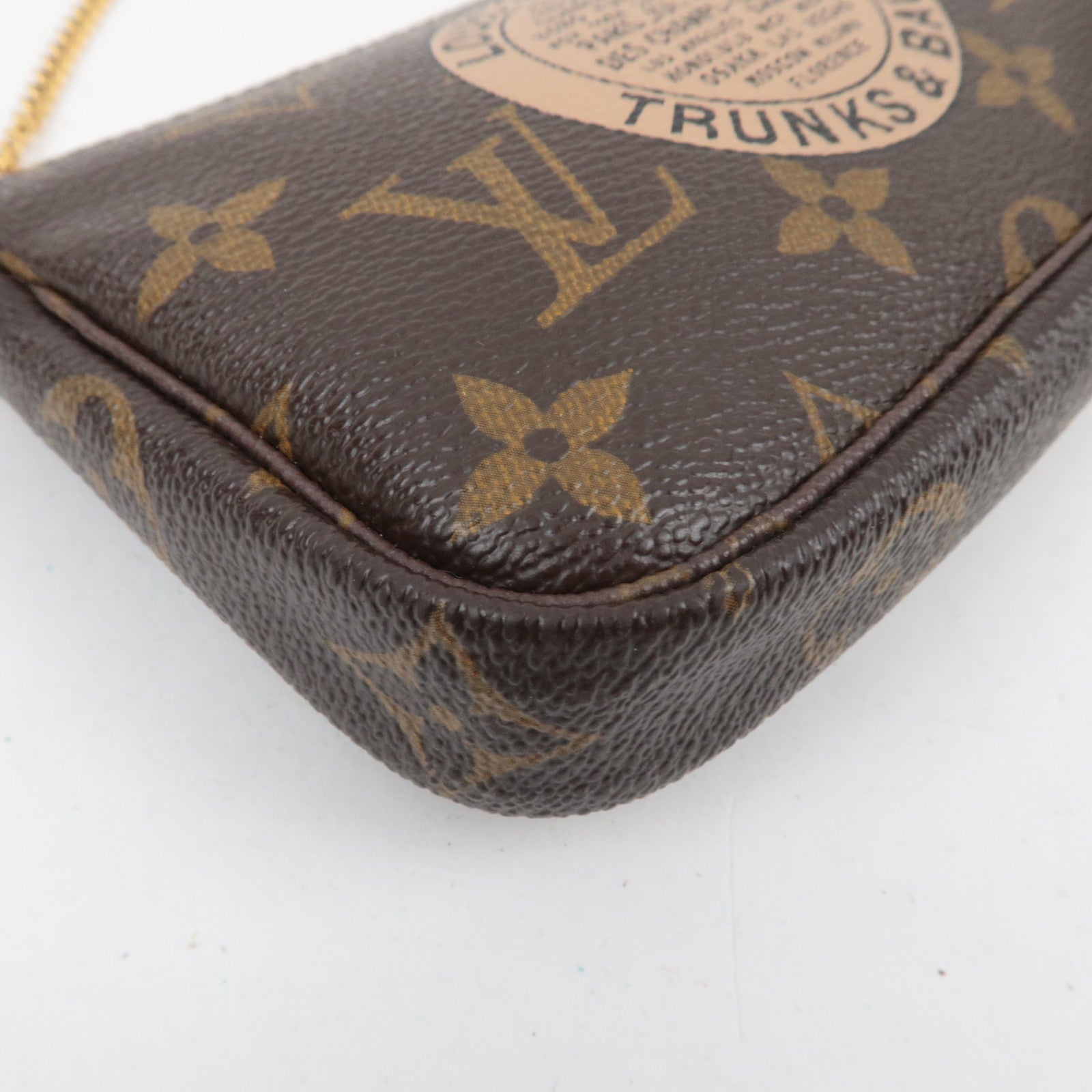 Louis Vuitton Monogram T&B Mini Pochette Accessoires Mini Handbag M60153 FL3017