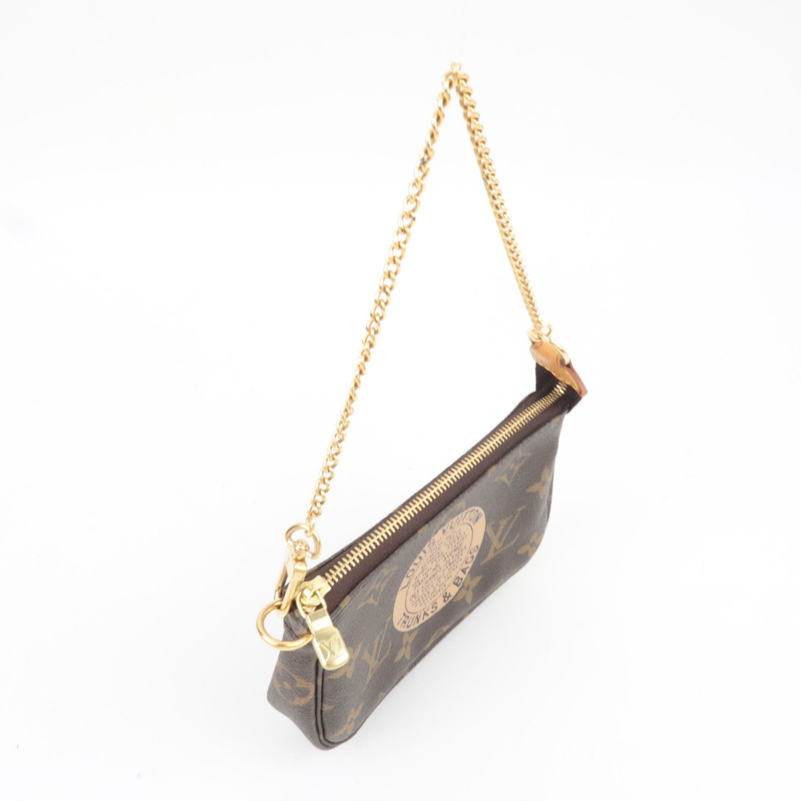 Louis Vuitton Monogram T&B Mini Pochette Accessoires Mini Handbag M60153 FL2037