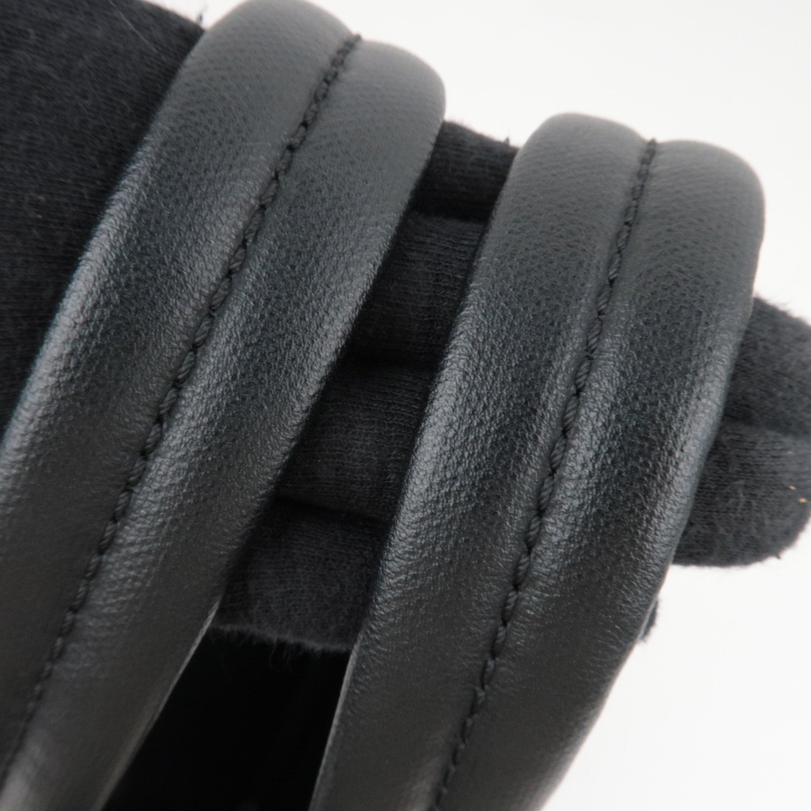 CHANEL Paris Biarritz Tote Bag MM Coated Canvas Leather Black Silver HDW 17789328