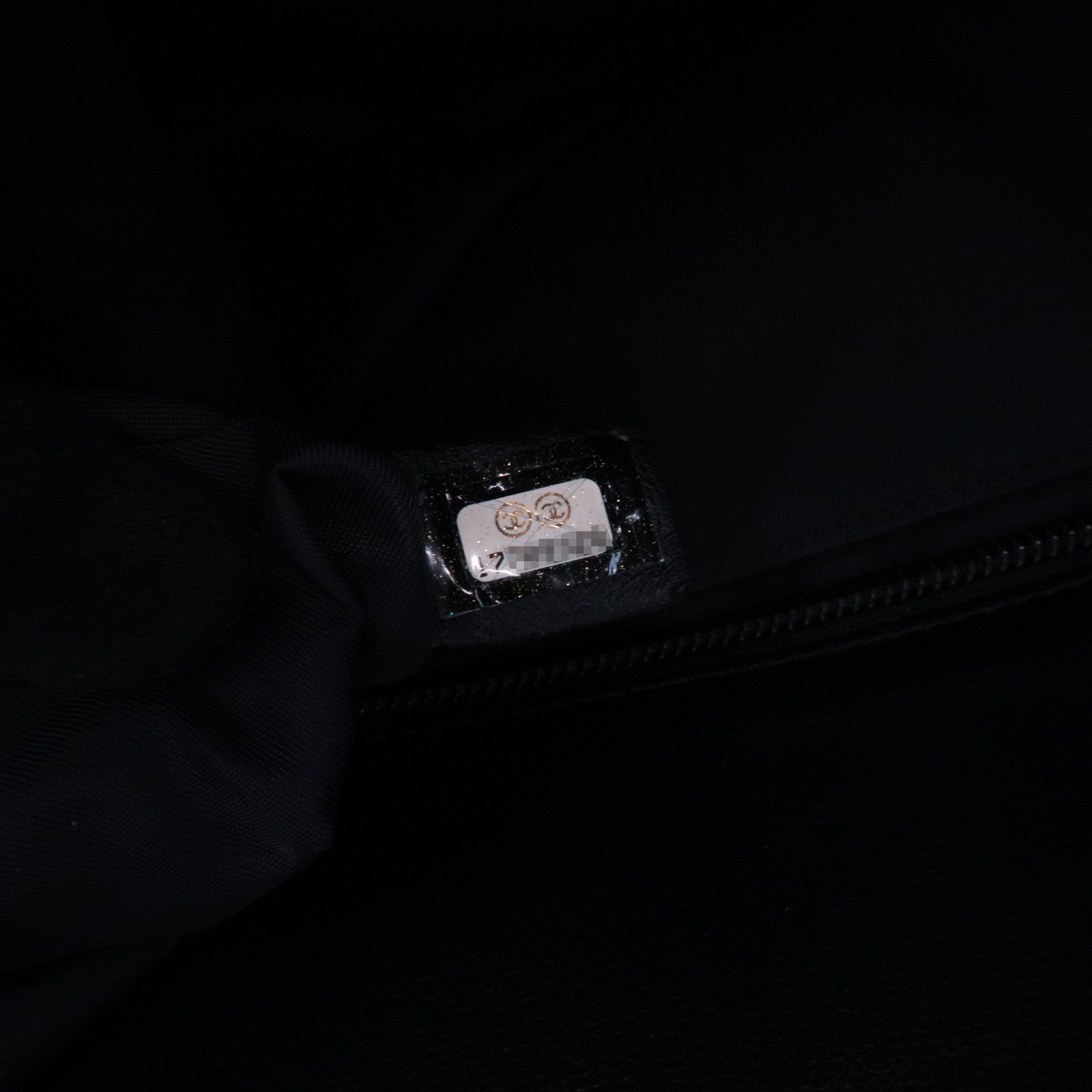 CHANEL Paris Biarritz Tote Bag MM Coated Canvas Leather Black Silver HDW 17789328