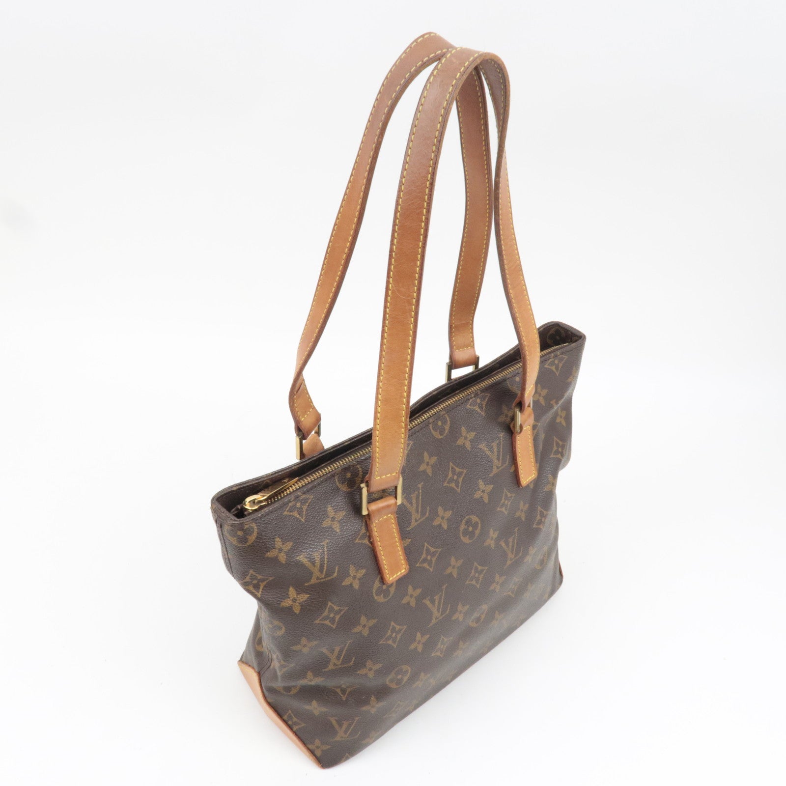 Louis Vuitton Monogram Cabas Piano Tote Bag M51148 VI0032