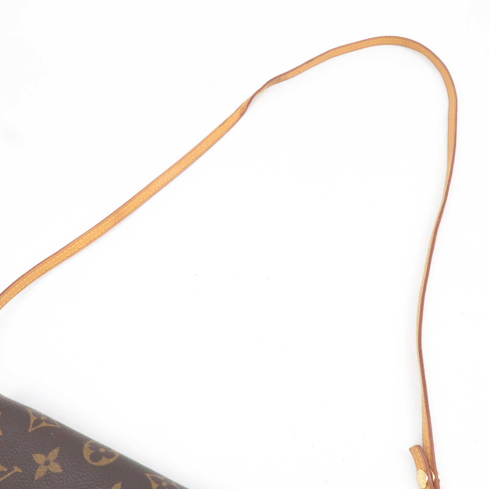 Louis Vuitton Monogram Pochette Twin GM Shoulder Bag Clutch bag M51852 SD0080 *Strap