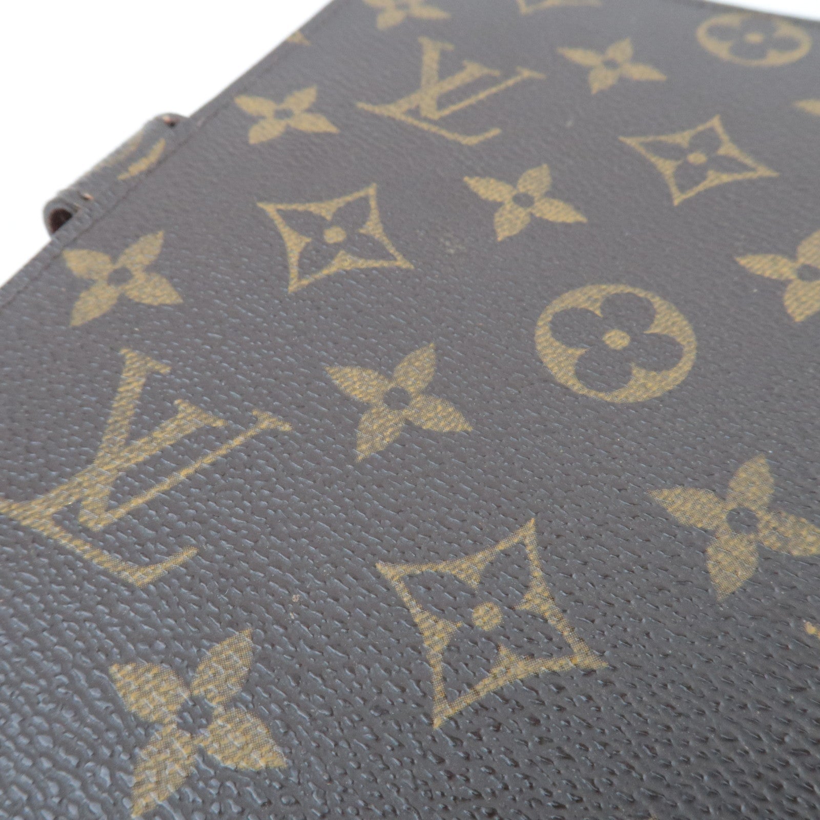 Louis Vuitton Monogram Agenda MM Planner Cover R20105 SP0073