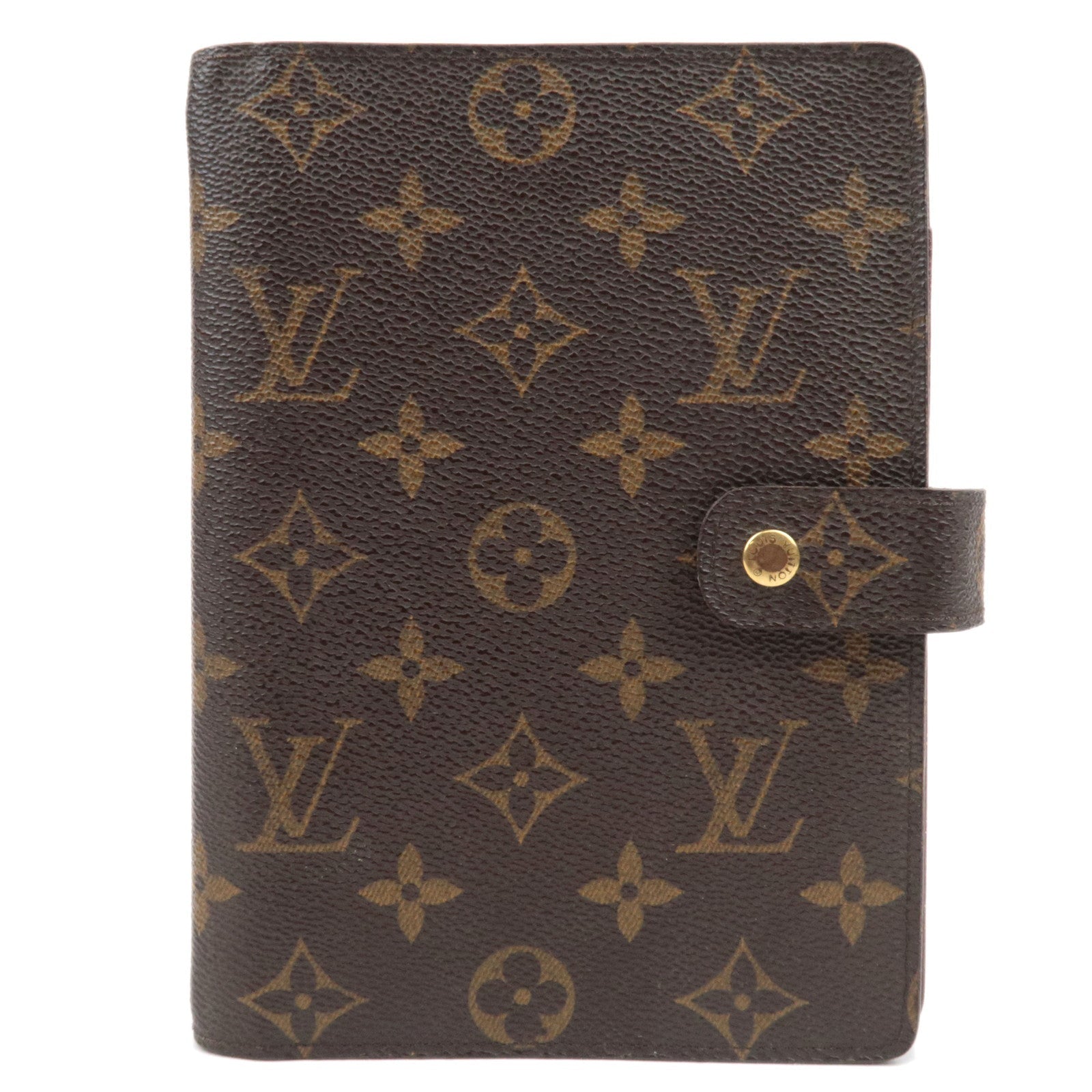 Louis Vuitton Monogram Agenda MM Planner Cover R20105 SP007383453