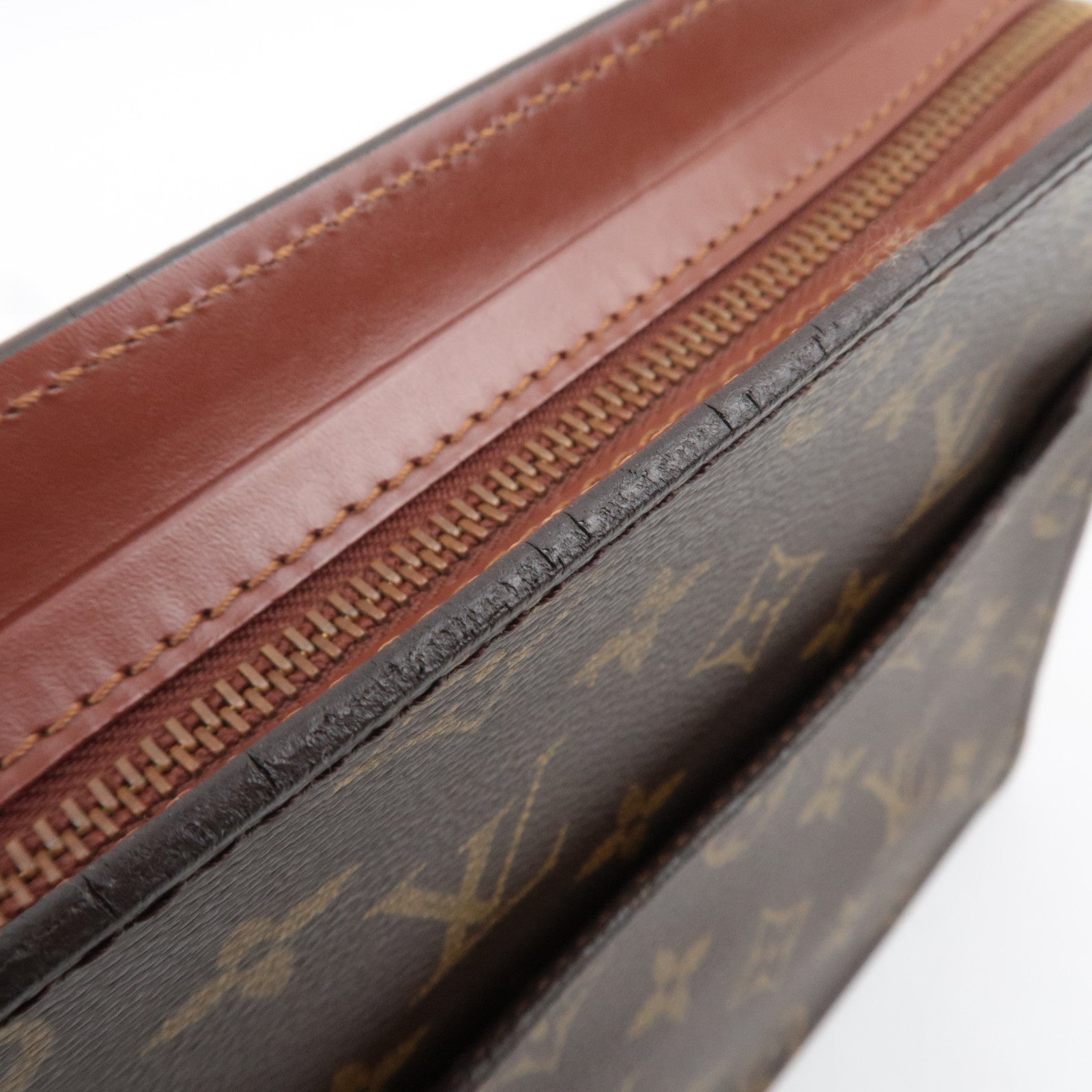 Louis Vuitton Monogram Pochette Homme Clutch Bag M51795 TH0933