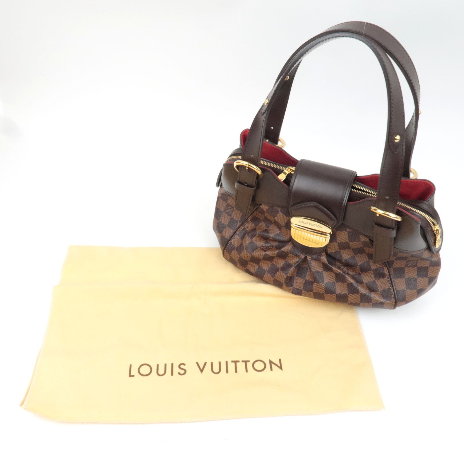 Louis Vuitton Damier Sixtine PM Shoulder Bag N41542 FL0141 *Dust bag