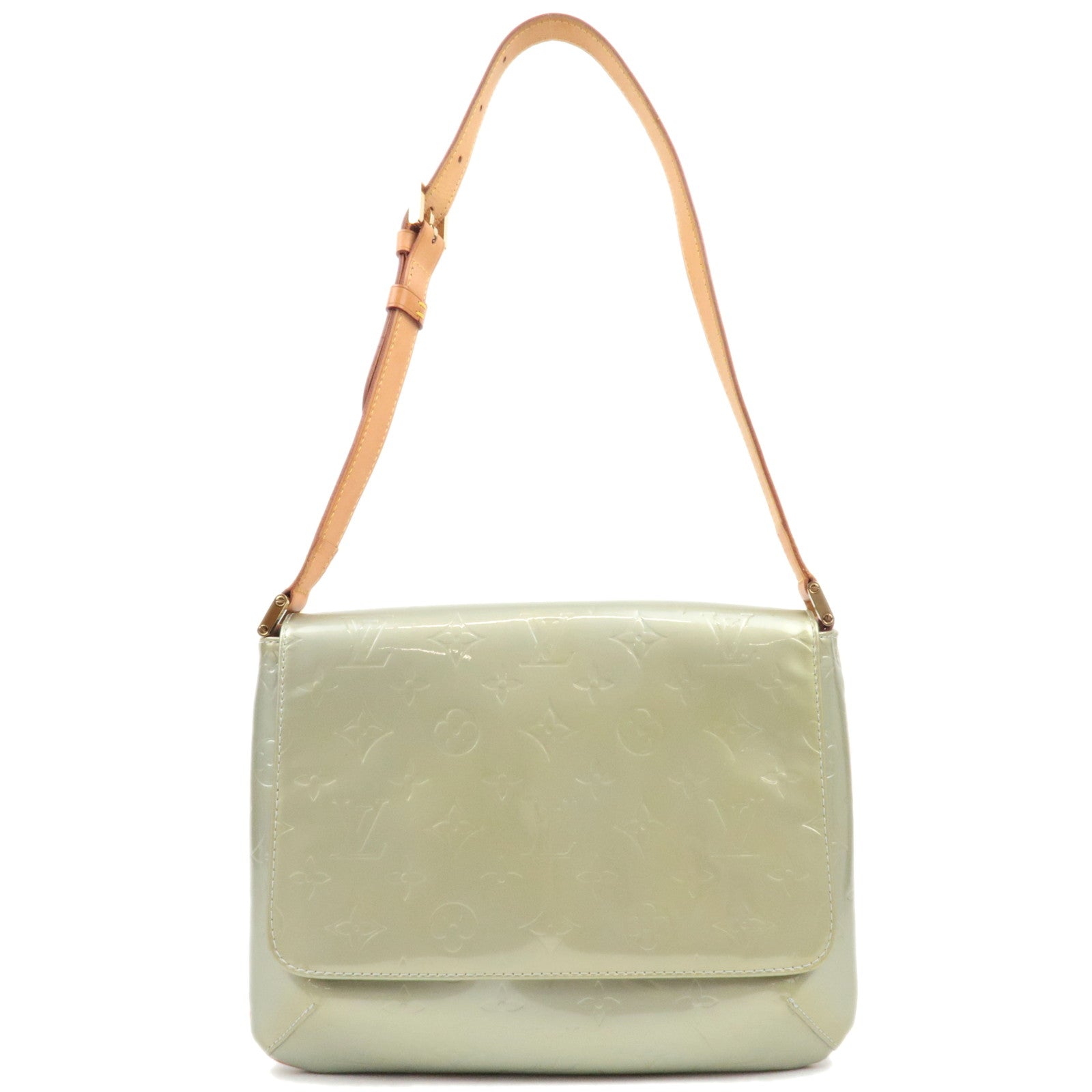 Louis Vuitton Monogram Vernis Thompson Street Shoulder Bag Gris M91069 CA0091 *Dust bag83463