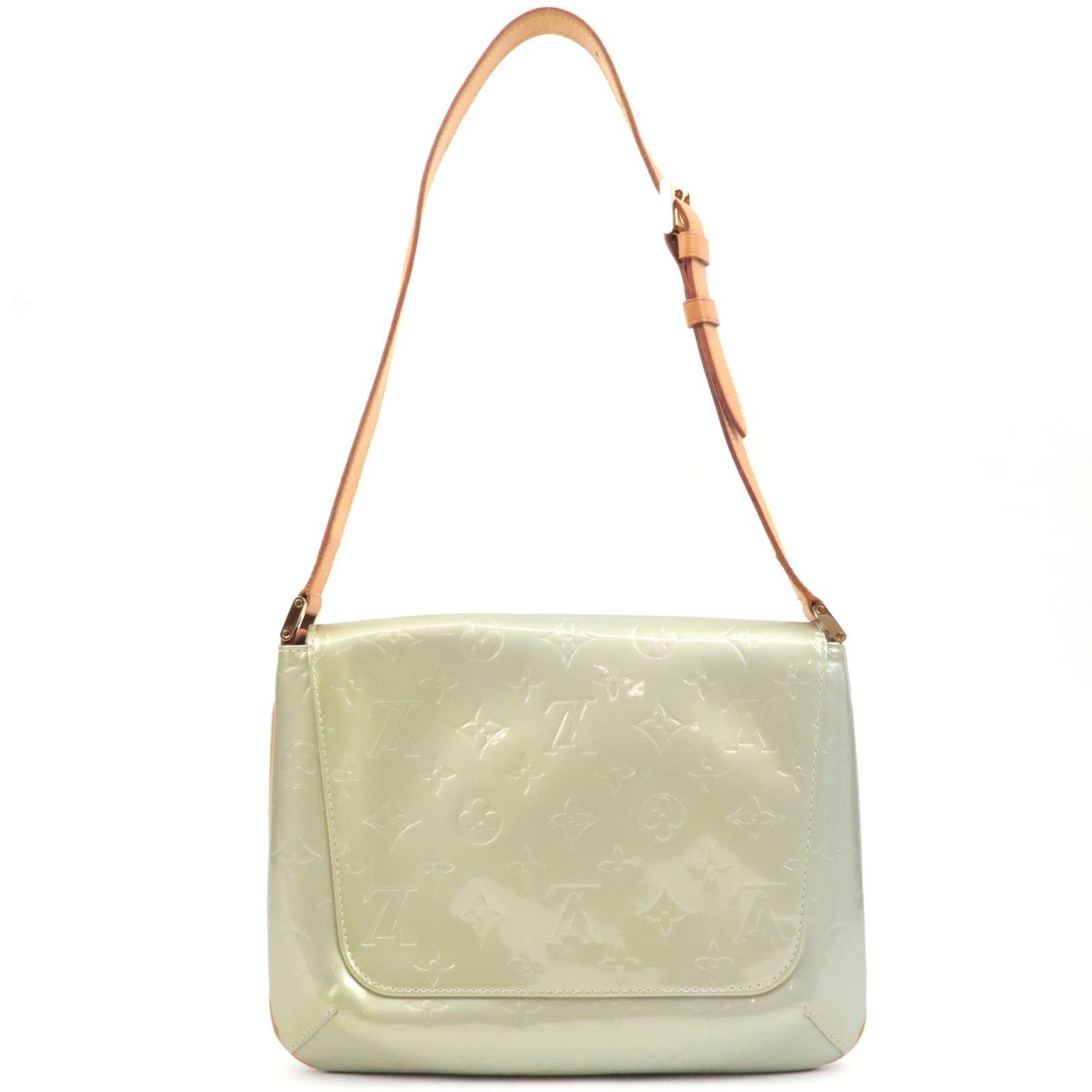 Louis Vuitton Monogram Vernis Thompson Street Shoulder Bag Gris M91069 CA0091 *Dust bag