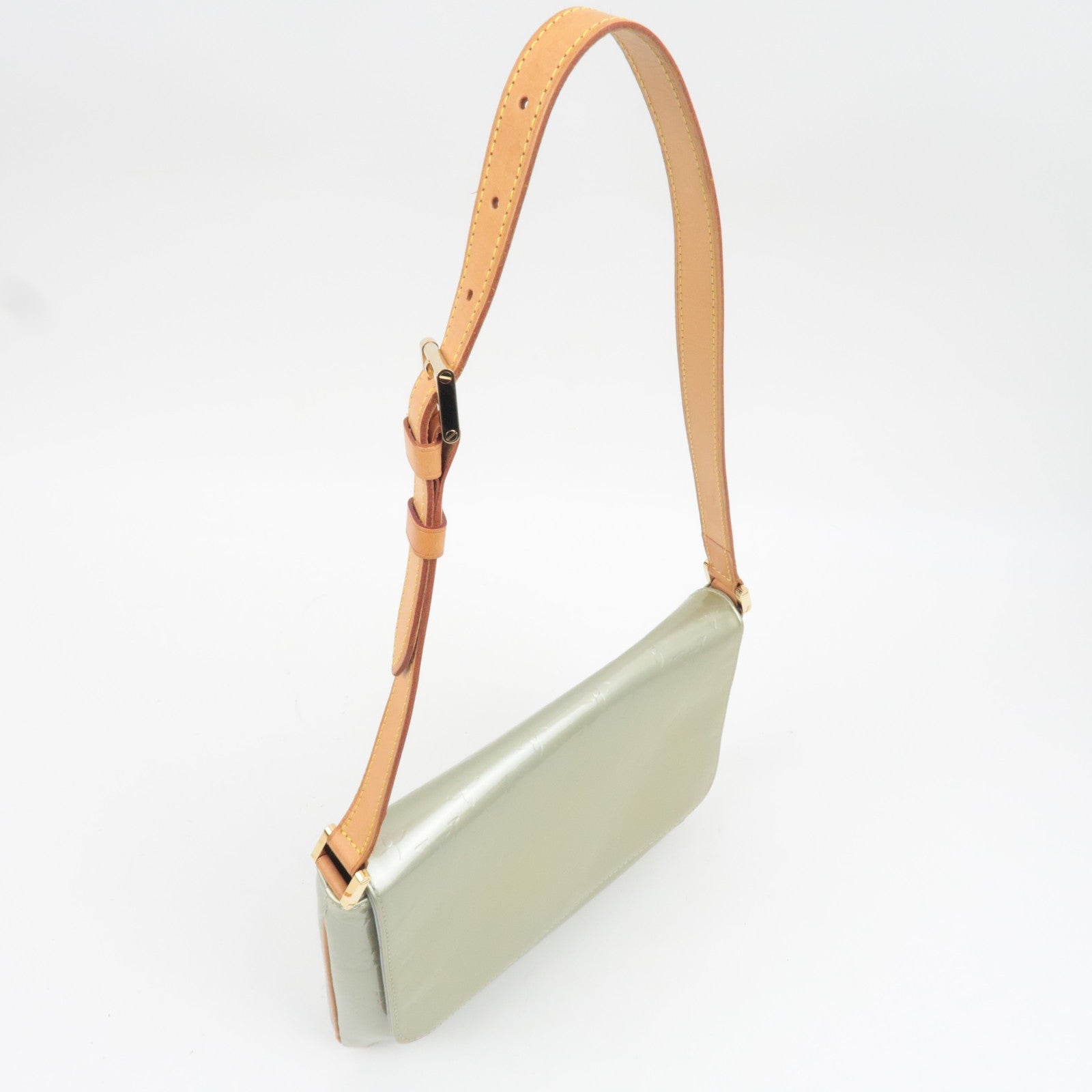 Louis Vuitton Monogram Vernis Thompson Street Shoulder Bag Gris M91069 CA0091 *Dust bag