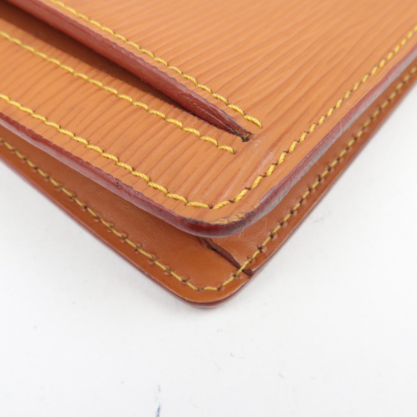 Louis Vuitton Sellier Dragonne Clutch Bag Zipangu Gold M52618 MI0952 *2 keys