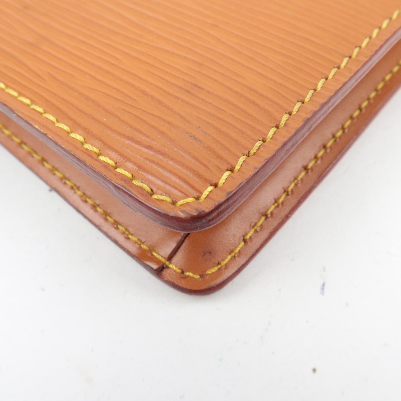 Louis Vuitton Sellier Dragonne Clutch Bag Zipangu Gold M52618 MI0952 *2 keys