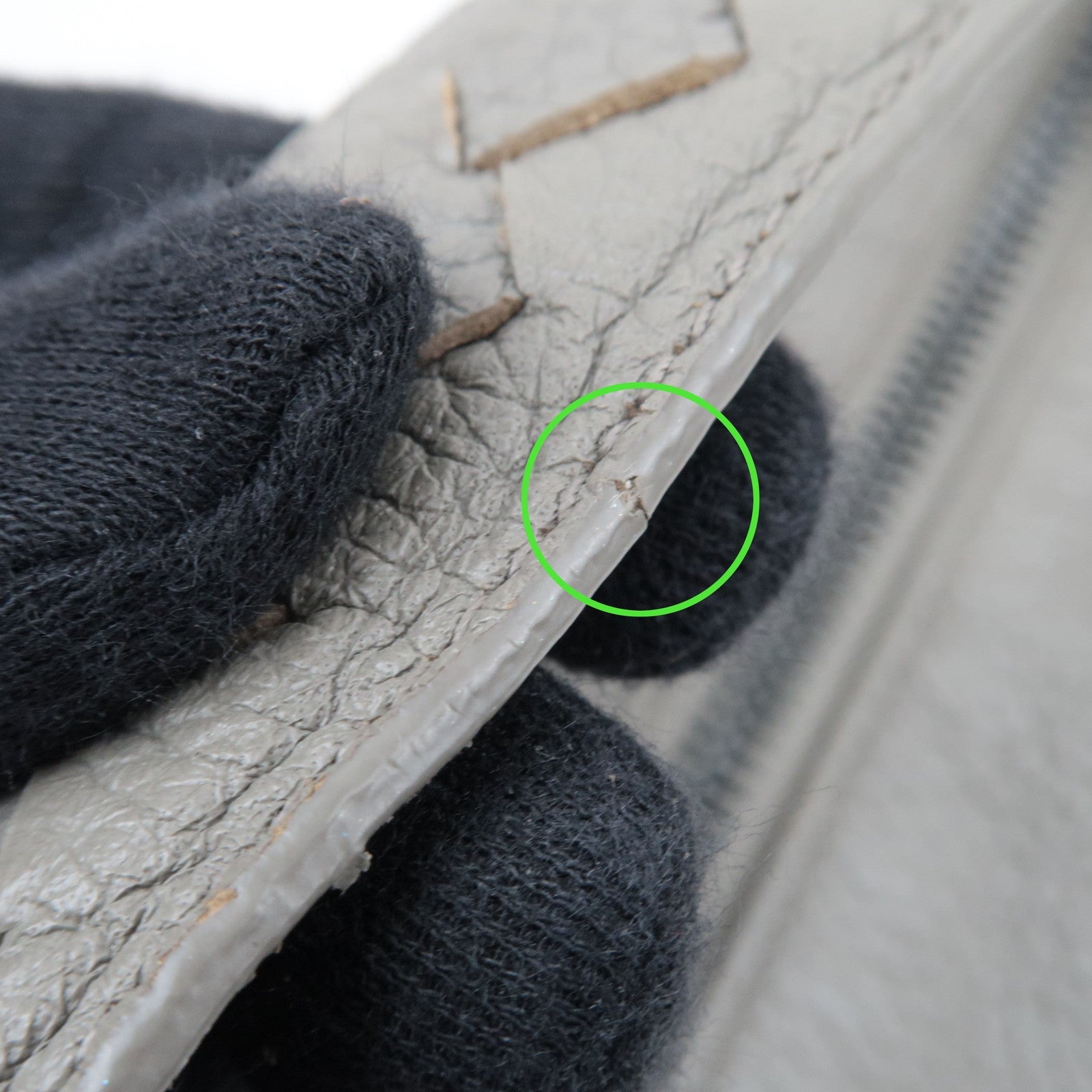 BOTTEGA VENETA Intrecciato Leather Shoulder Bag Gray