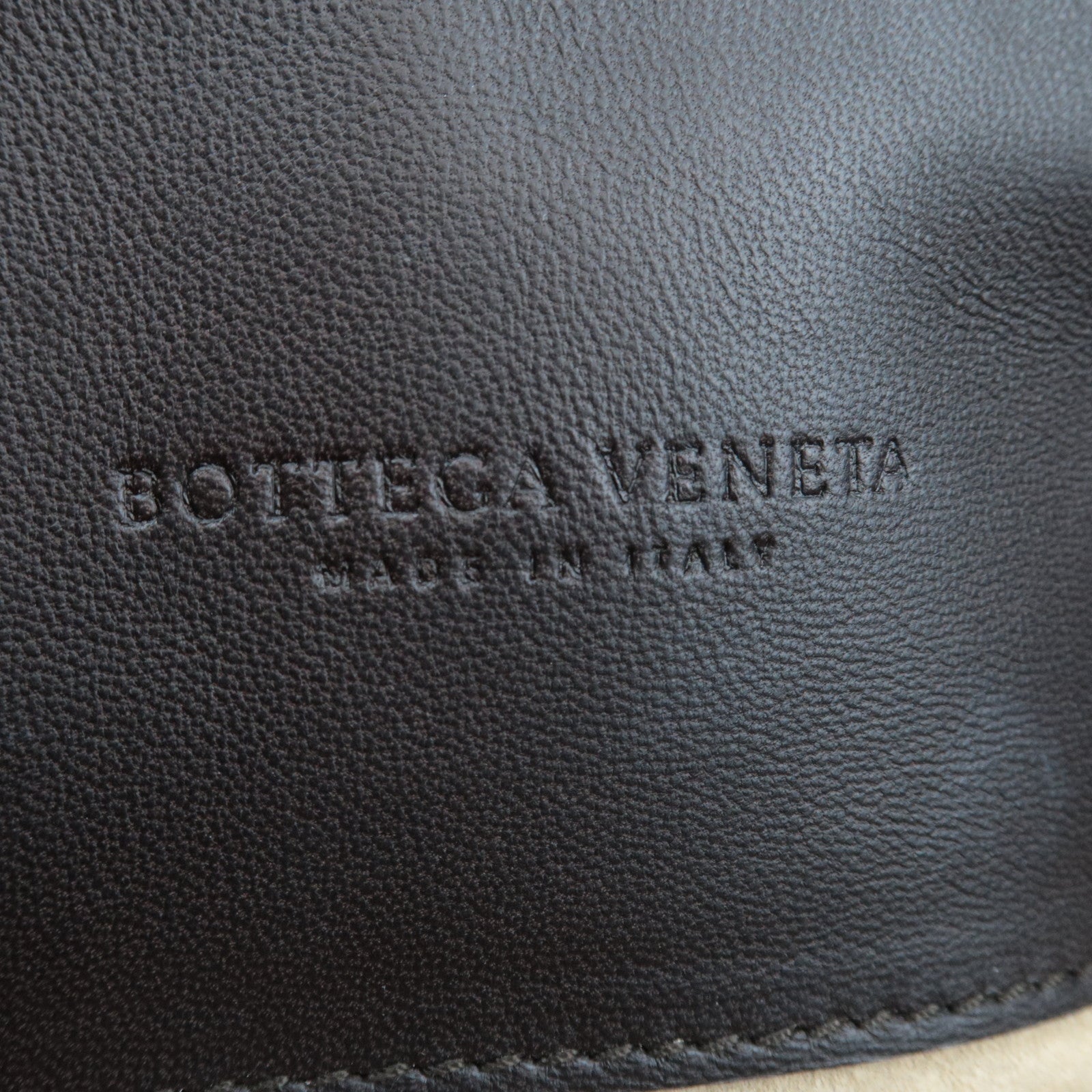 BOTTEGA VENETA Intrecciato Roma Bag Leather Handbag Brown 171265 *Keys, Dust bag