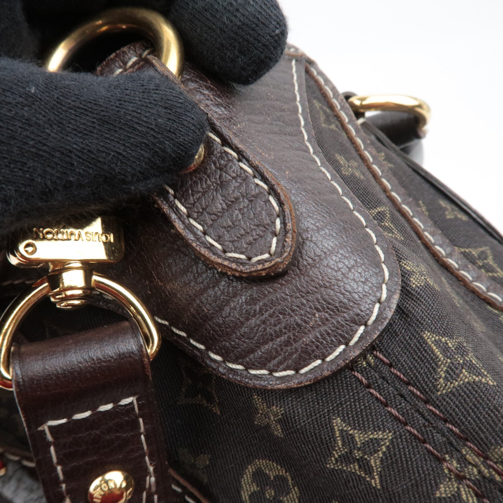 Louis Vuitton Monogram Mini Lin Besace Unjour 2Way Handbag M95617 SR2058 *Strap