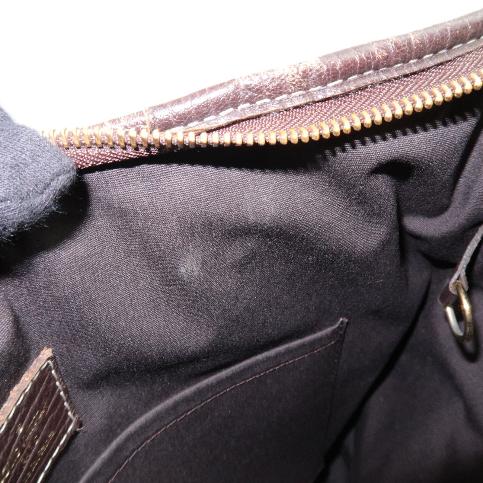 Louis Vuitton Monogram Mini Lin Besace Unjour 2Way Handbag M95617 SR2058 *Strap