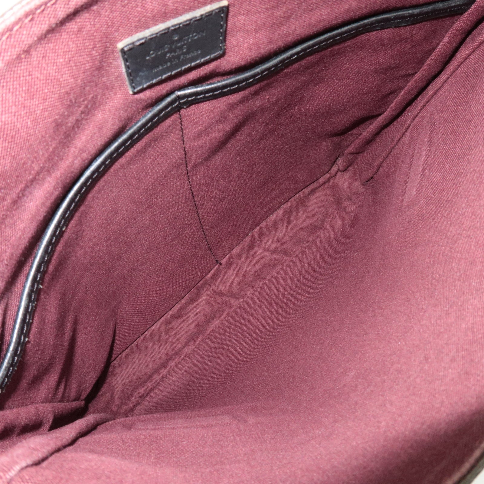 Louis Vuitton Monogram Macassar Bass MM Shoulder Bag M56715 AA4059