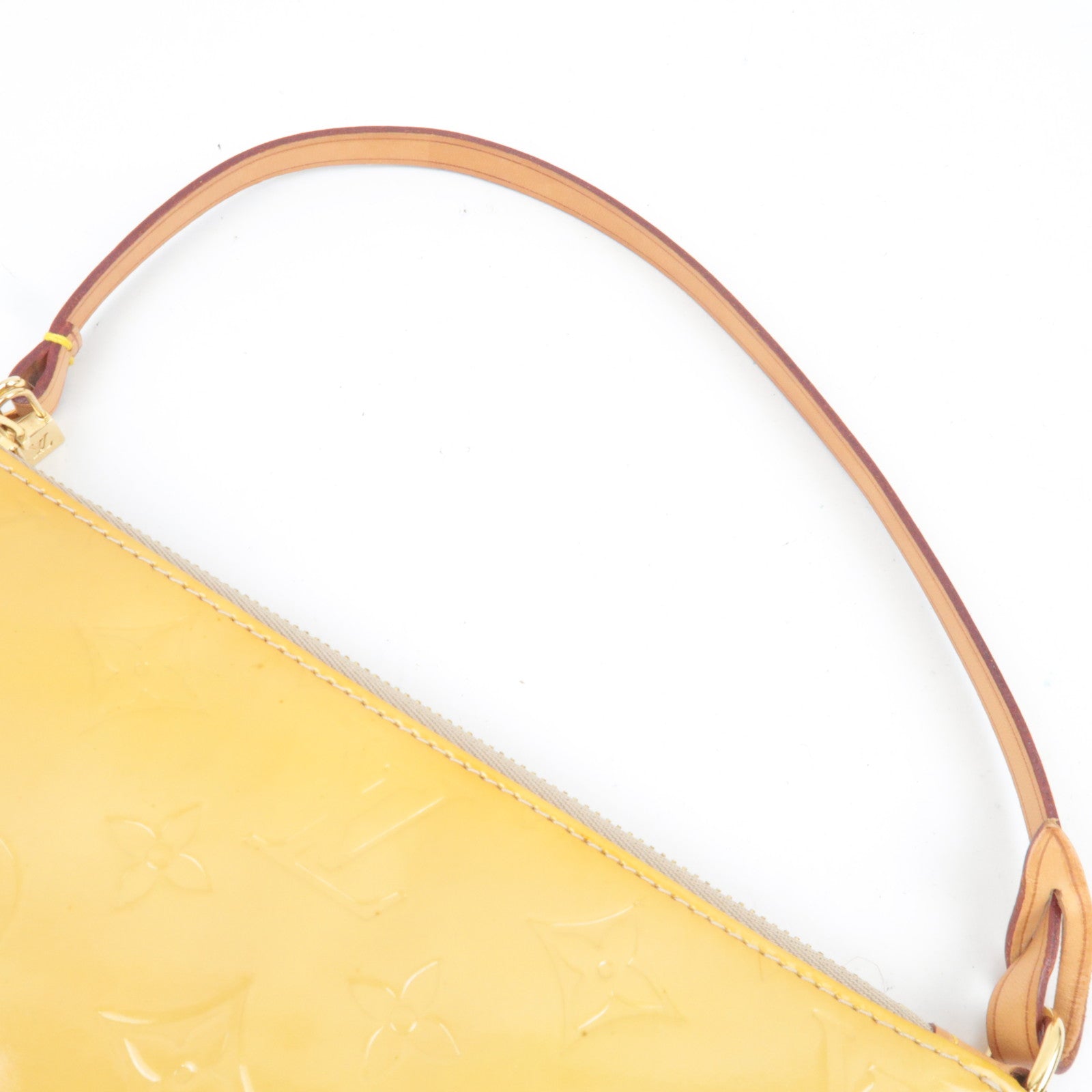 Louis Vuitton Monogram Vernis Lexington Handbag Beige M91010 VI1929 *Dust bag