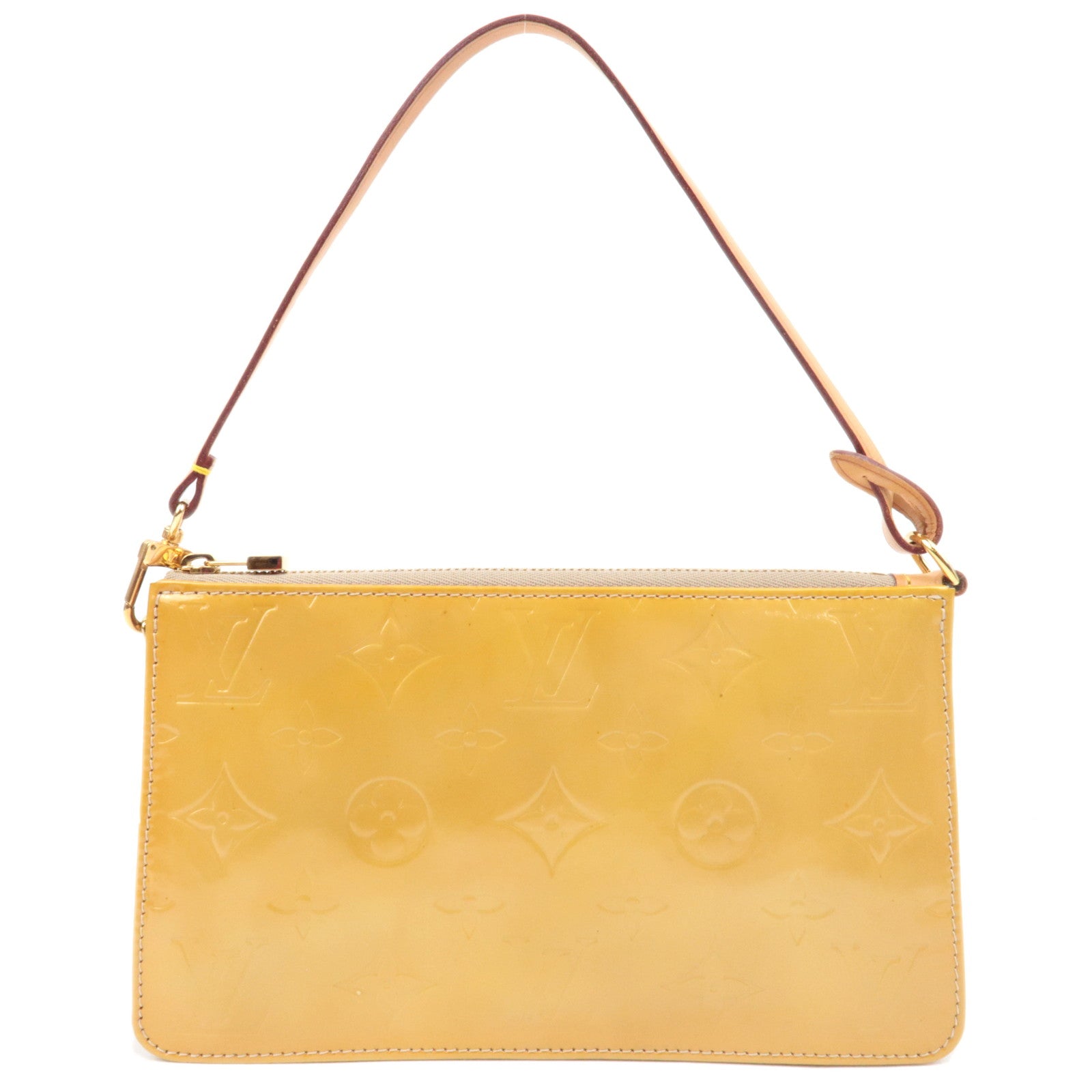 Louis Vuitton Monogram Vernis Lexington Handbag Beige M91010 VI1929 *Dust bag83510