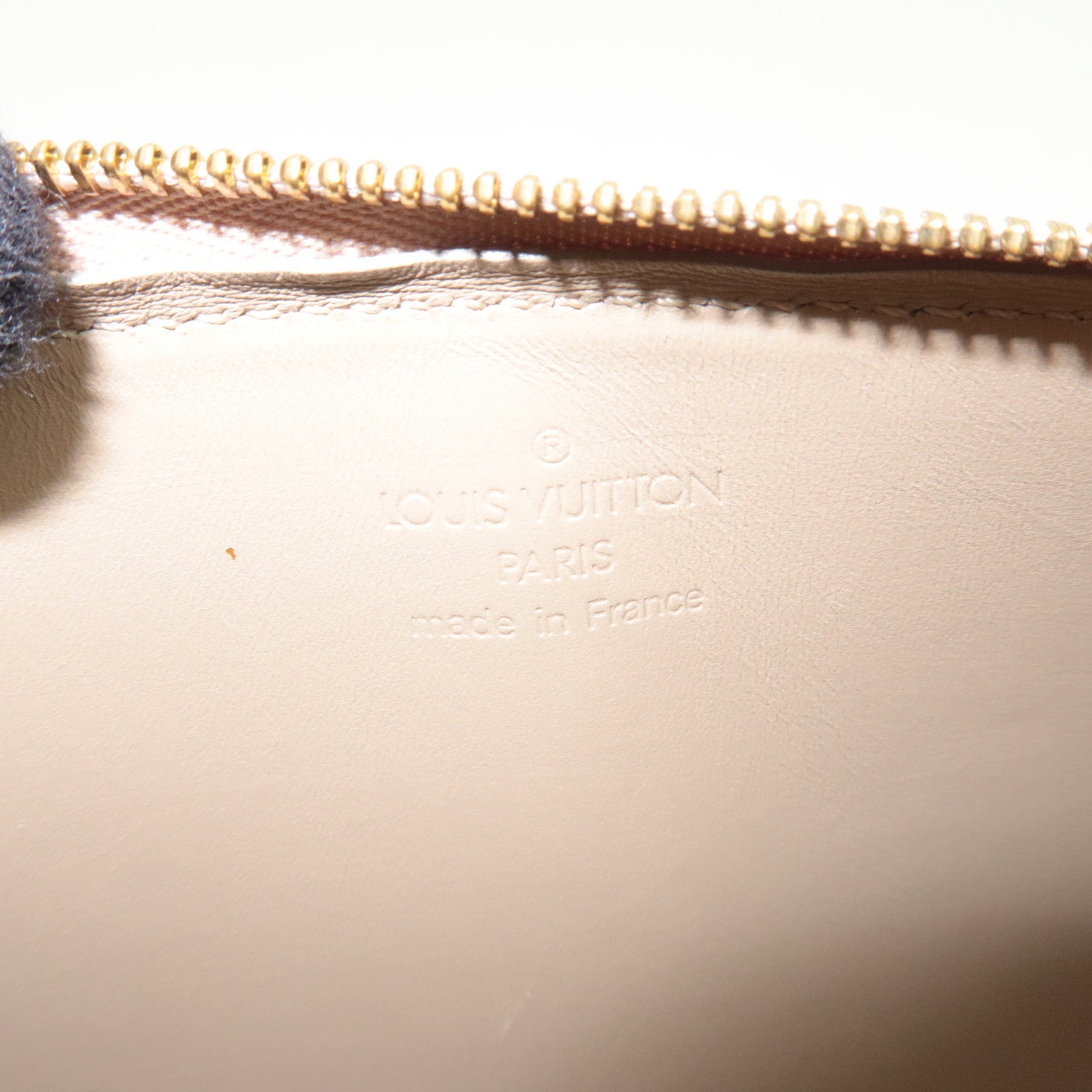 Louis Vuitton Monogram Vernis Lexington Handbag Beige M91010 VI1929 *Dust bag