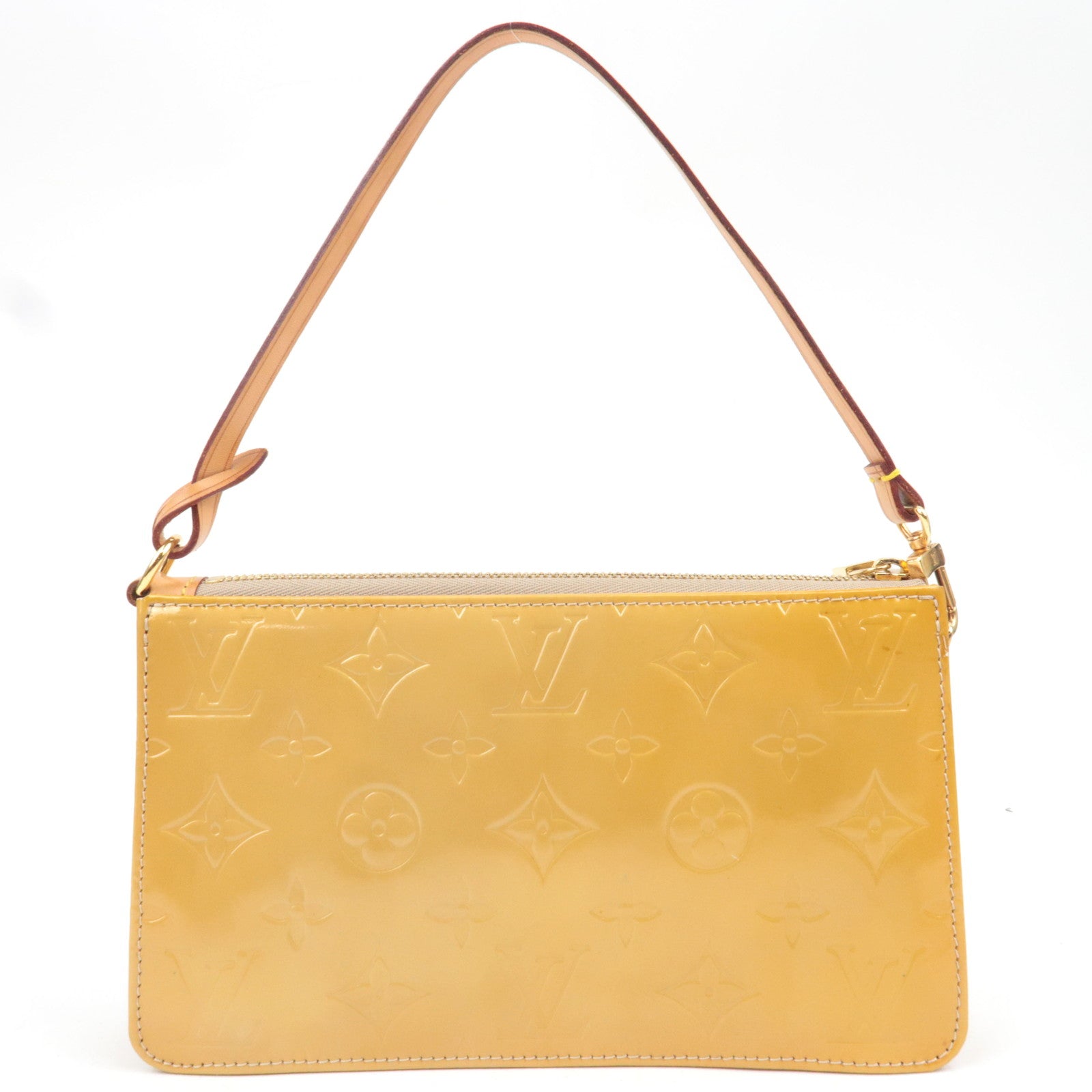 Louis Vuitton Monogram Vernis Lexington Handbag Beige M91010 VI1929 *Dust bag